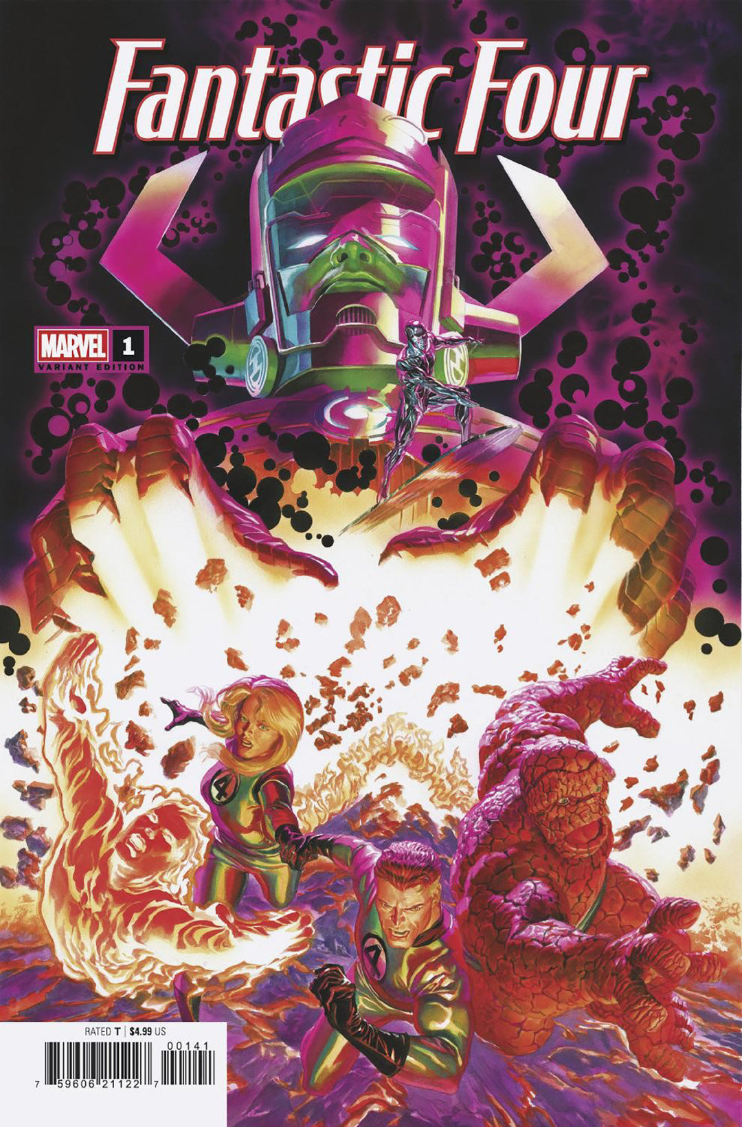 Fantastic Four (2025) #1 Alex Ross Variant