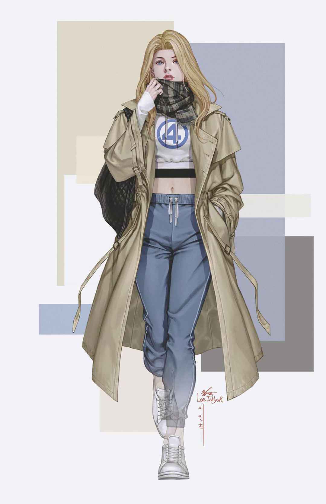 Fantastic Four (2025) #5 Variant (1:50) Inhyuk Lee Street Verse Full Art Virgin Edition