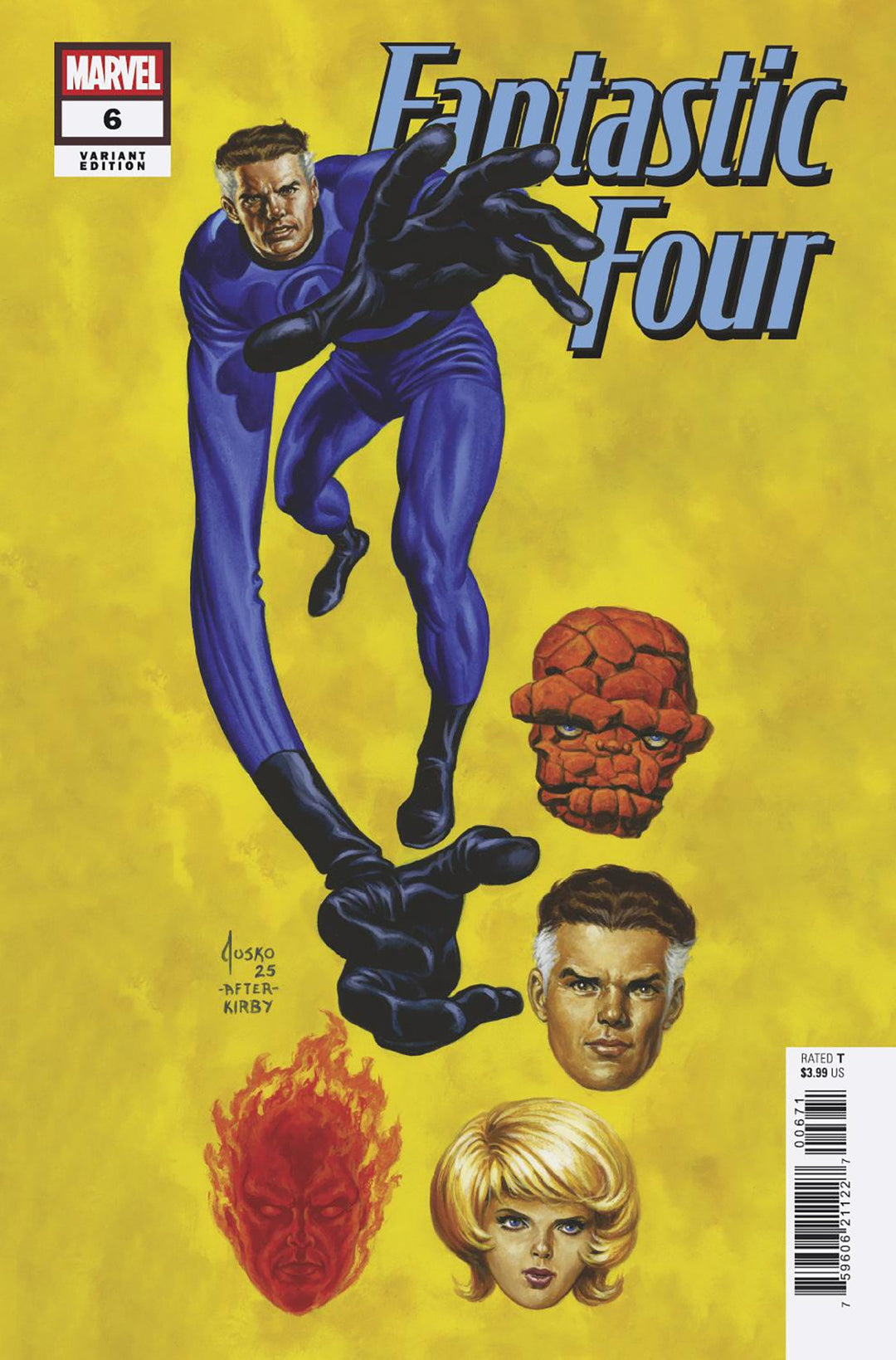 Fantastic Four (2025) #6 Joe Jusko Variant