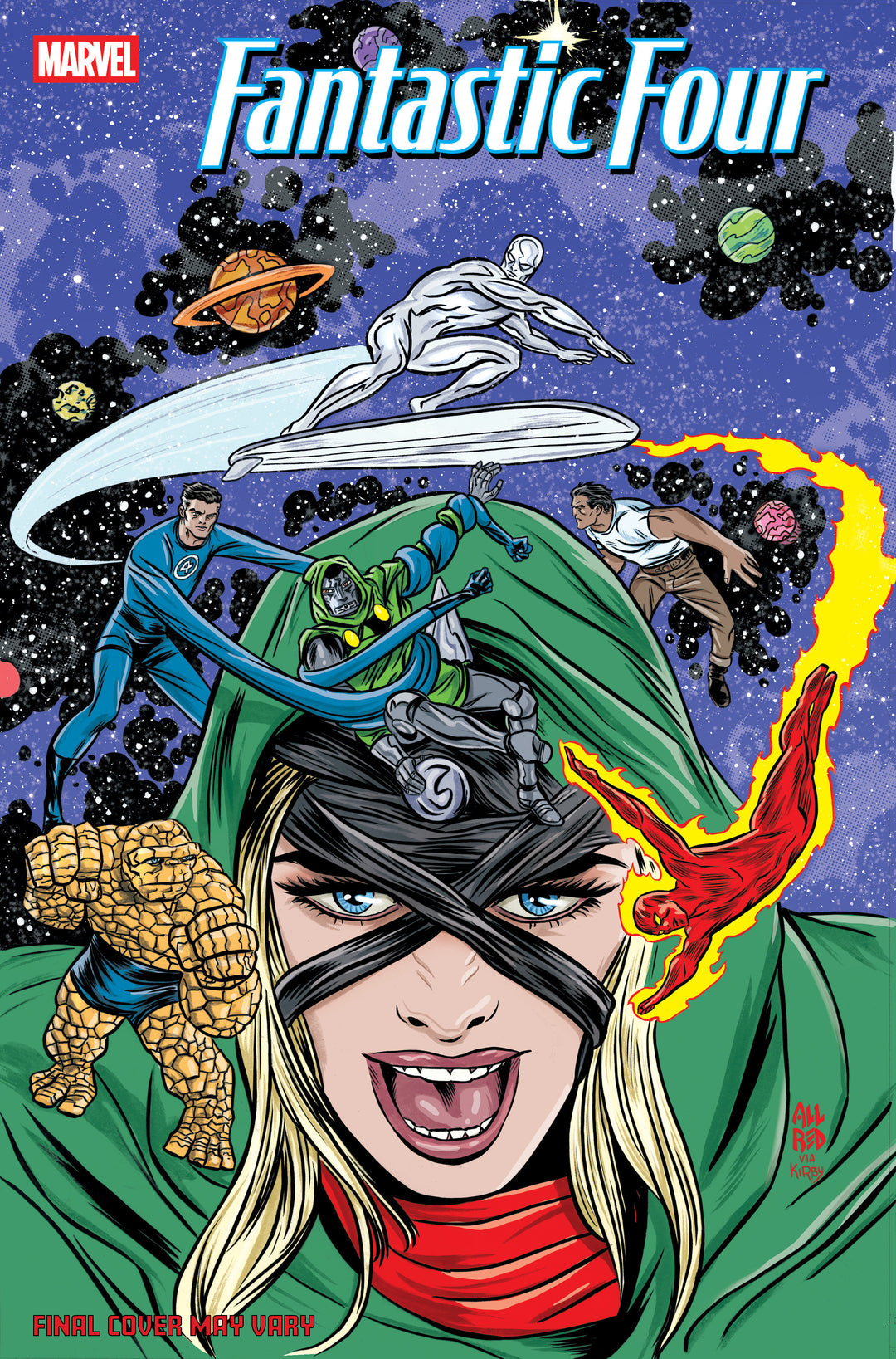 Fantastic Four (2025) #9 Mike Allred Doom Homage Variant