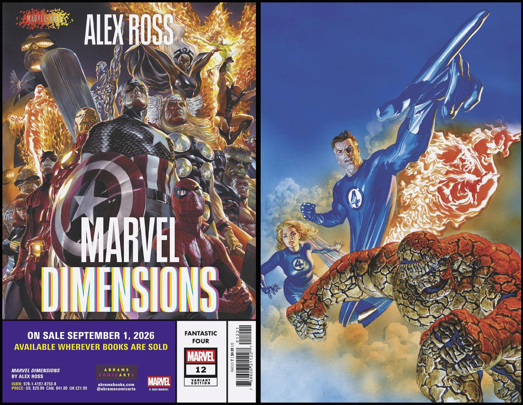 Fantastic Four (2025) #12 Alex Ross Marvel Dimensions Variant