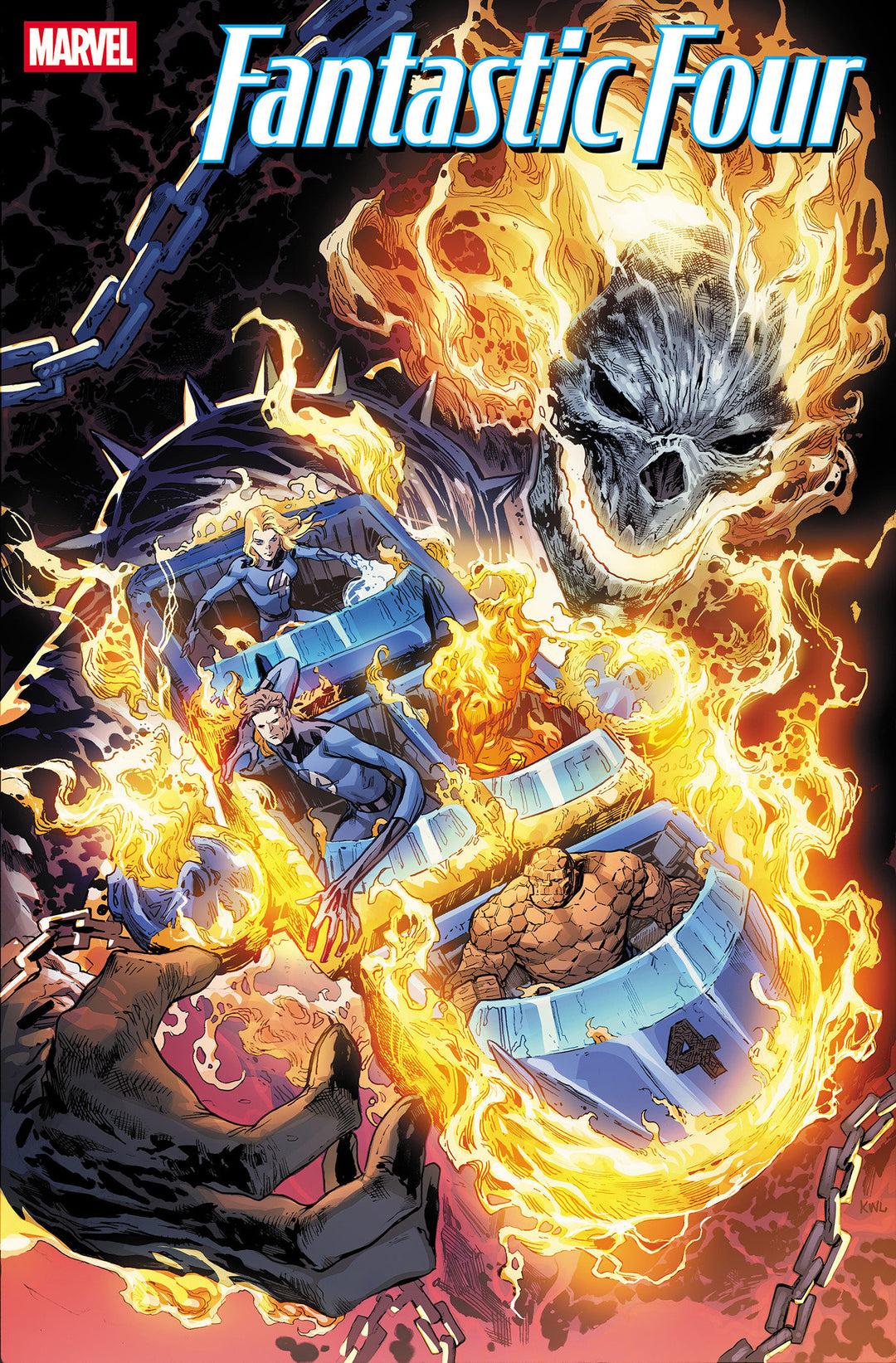 Fantastic Four (2025) #13 1:25 Ken Lashley Variant