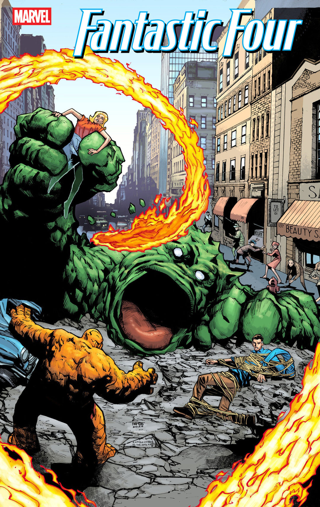 Fantastic Four (2025) #15 Humberto Ramos Homage Variant