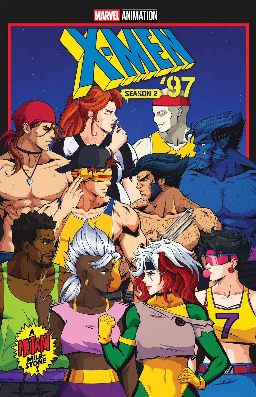 X-Men '97 Season Two #1 Variant (1:25) Jhony Caballero Edition