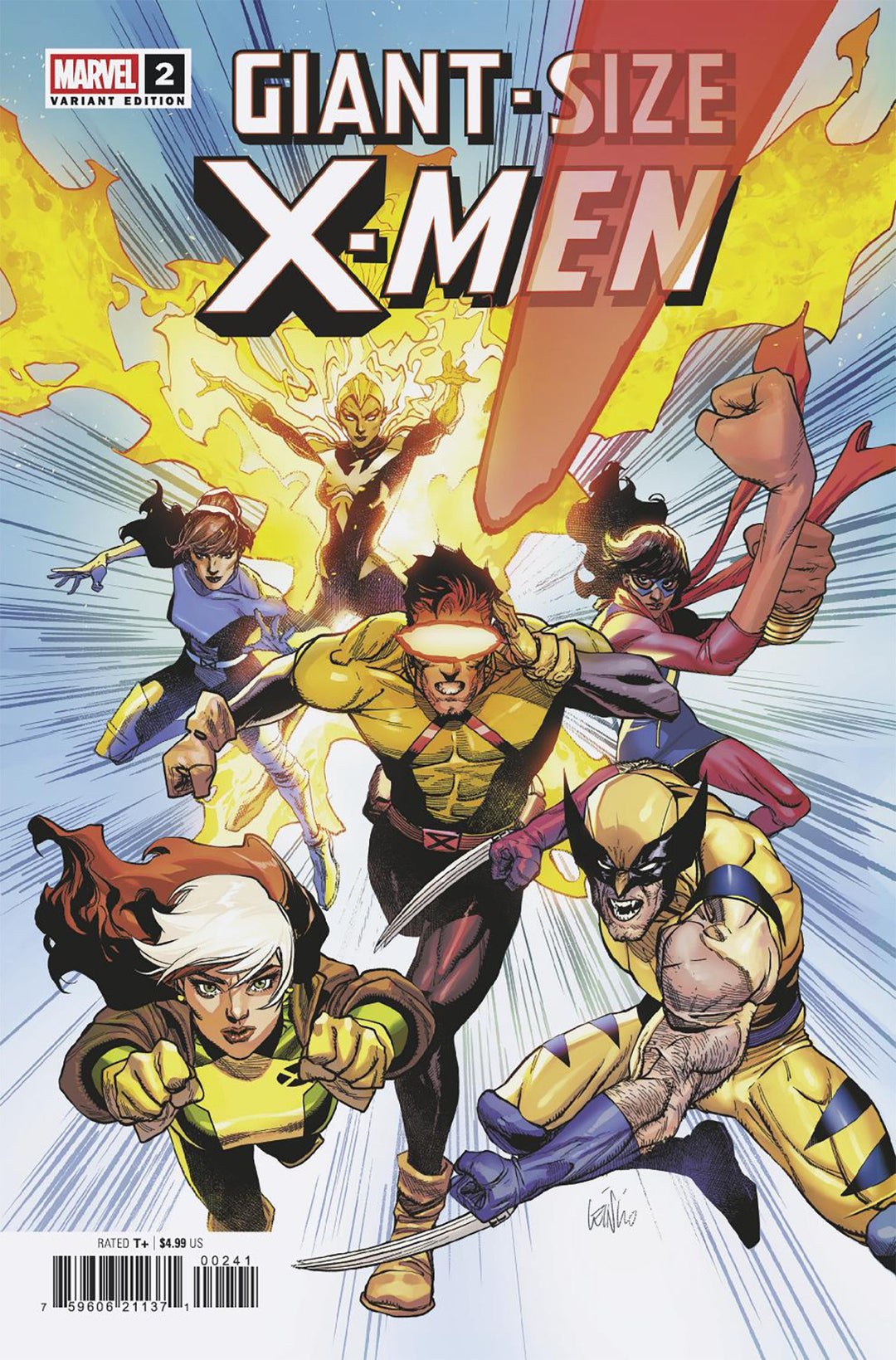 Giant-Size X-Men (2025) #2 Leinil Yu Variant