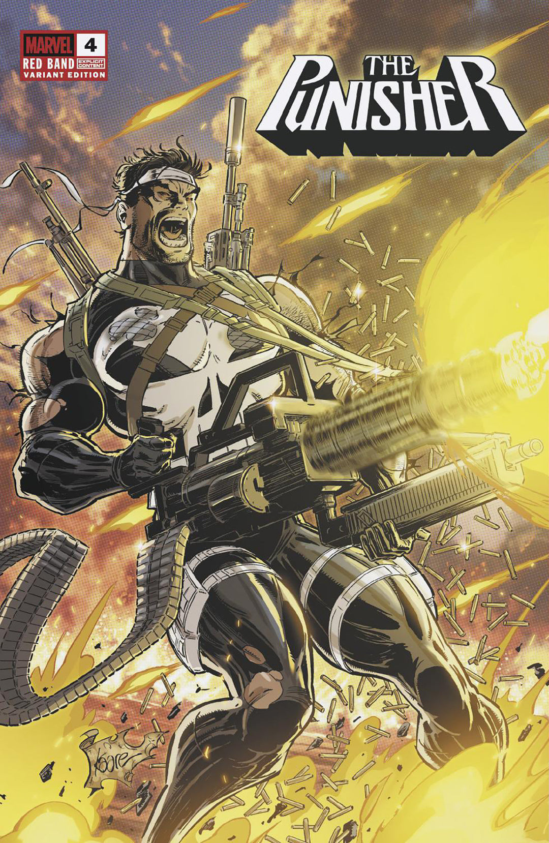 Punisher Red Band #4 Kaare Andrews Variant [Polybagged]