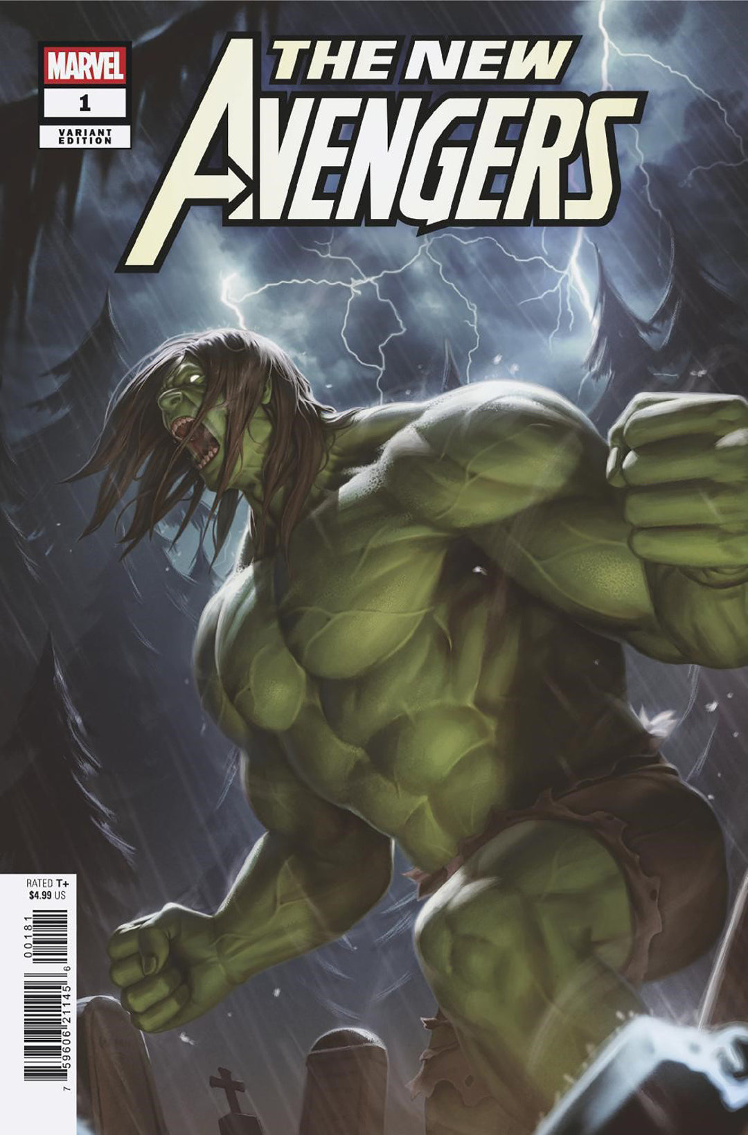 New Avengers (2025) #1 Woo-Chul Lee Hulk Variant D