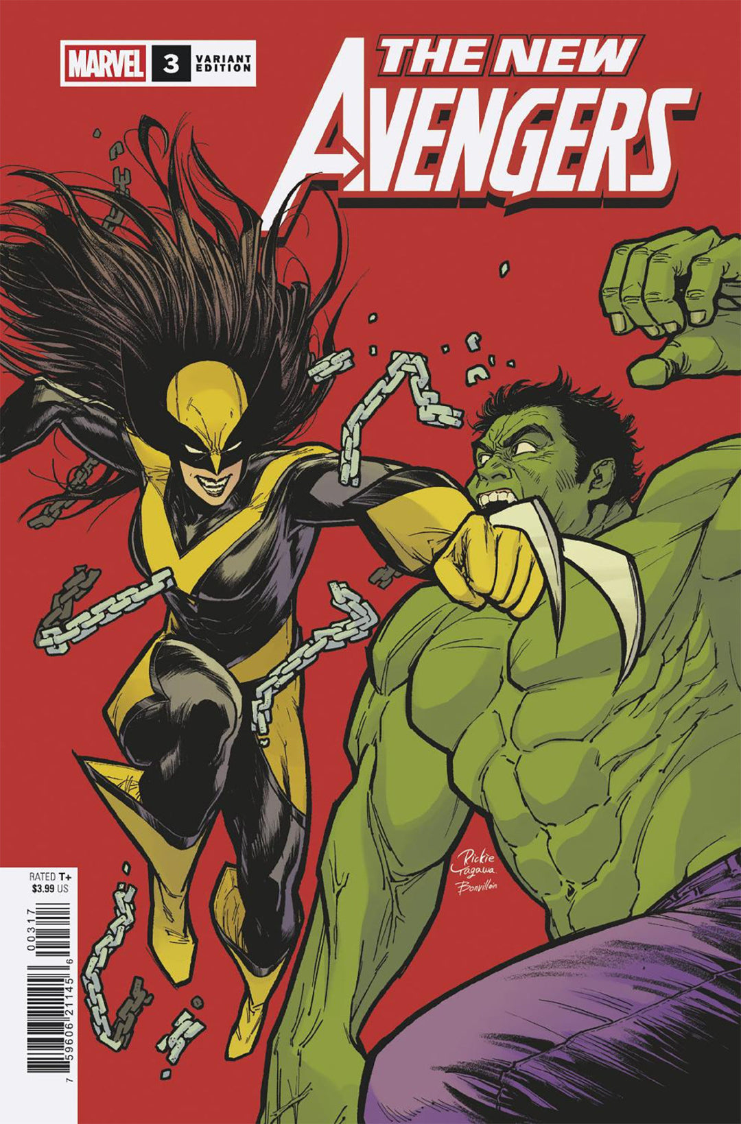 New Avengers (2025) #3 Variant (1:25) Rickie Yagawa Edition