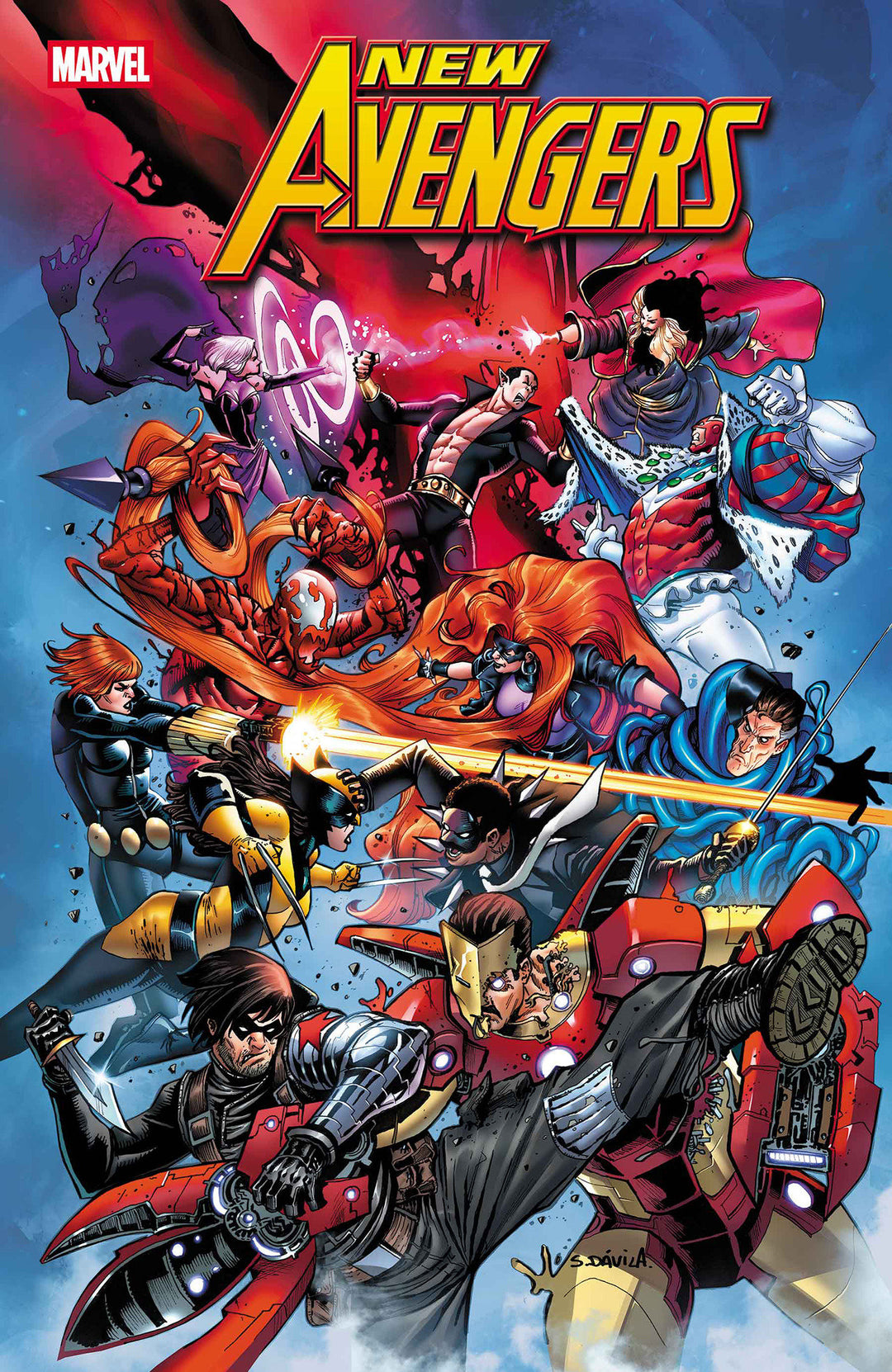 New Avengers (2025) #10 Sergio Davila Variant