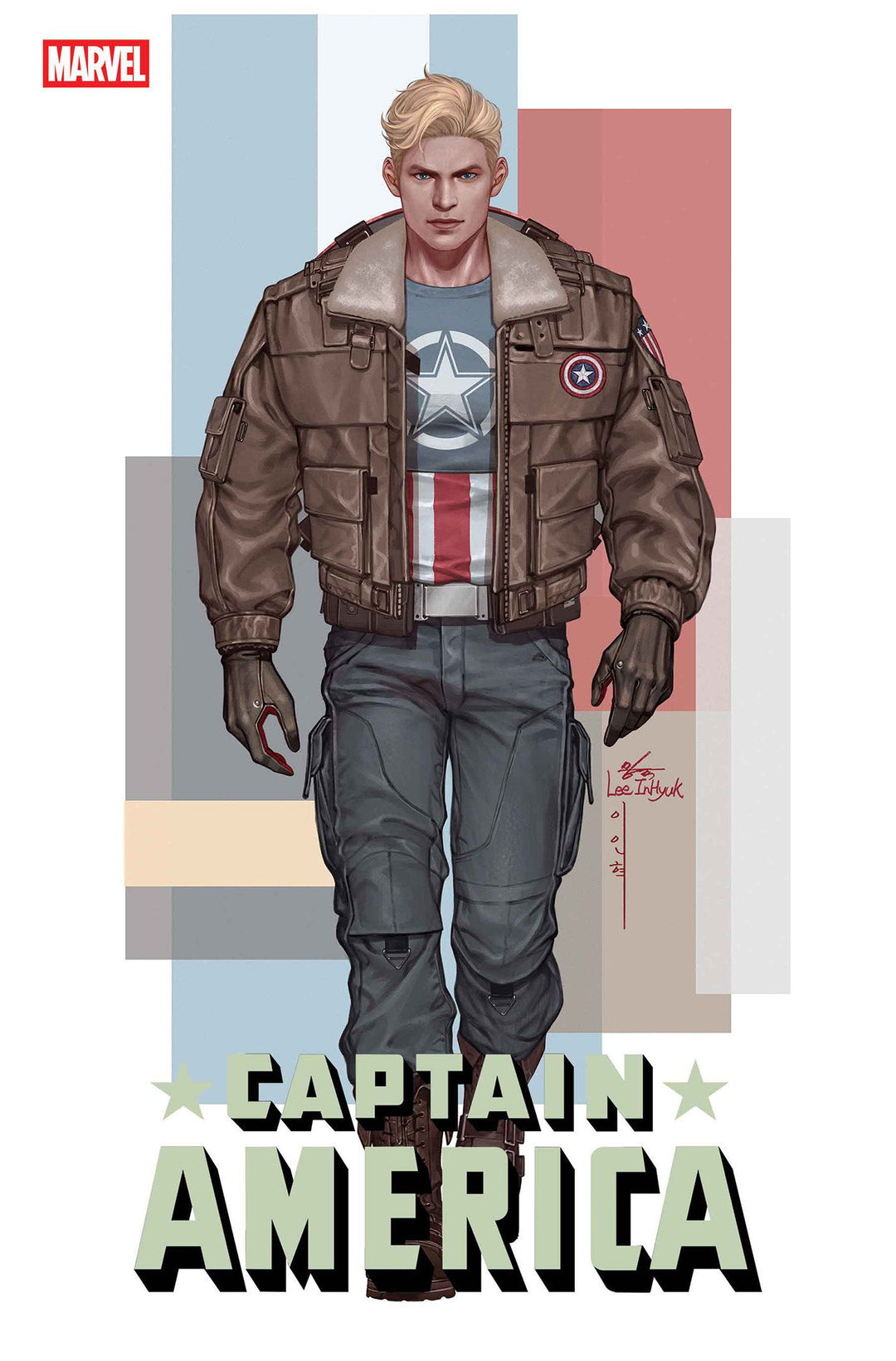 Captain America (2025) #5 Inhyuk Lee Street Verse Variant