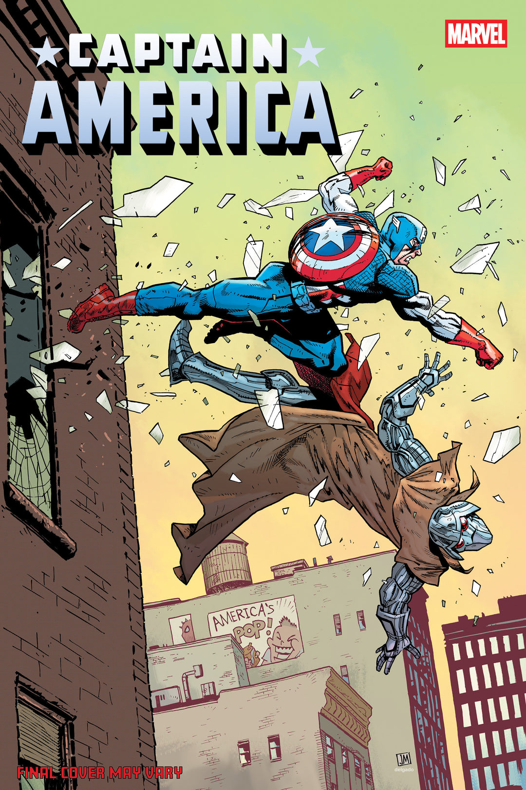 Captain America (2025) #10 Variant (1:25) Justin Mason Edition