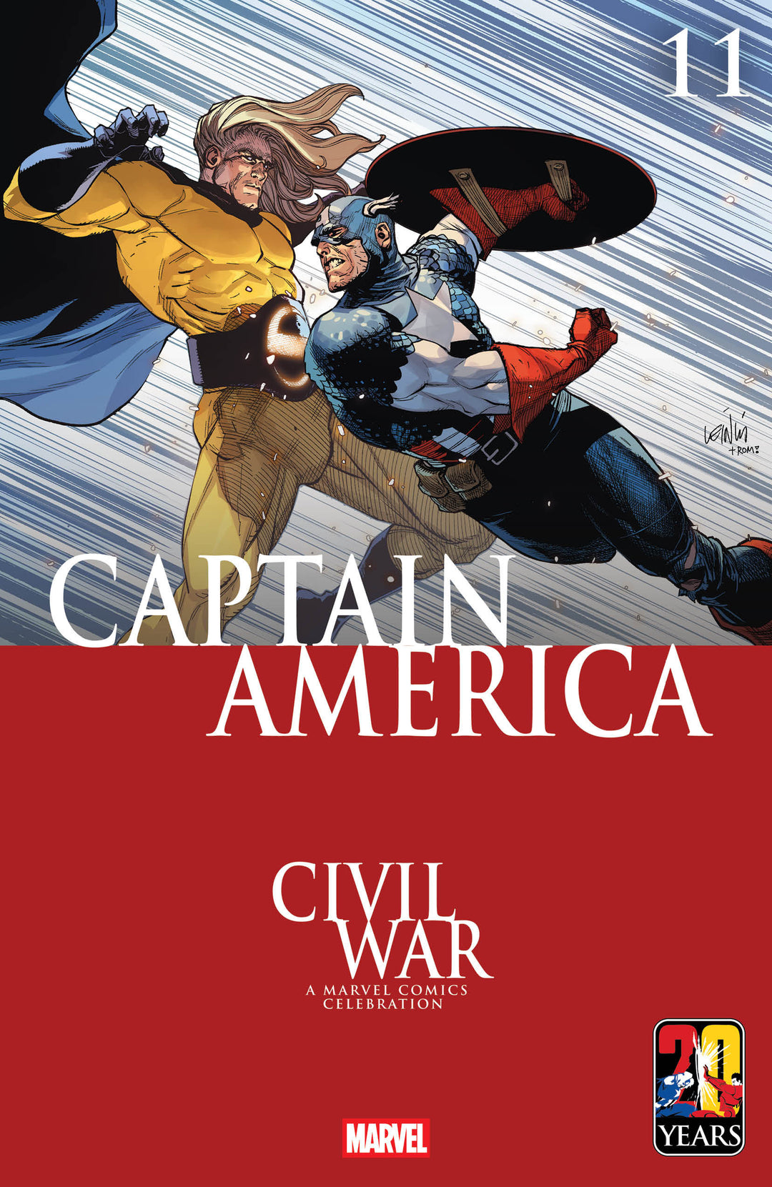 Captain America (2025) #11 Leinil Yu Civil War Celebration Variant