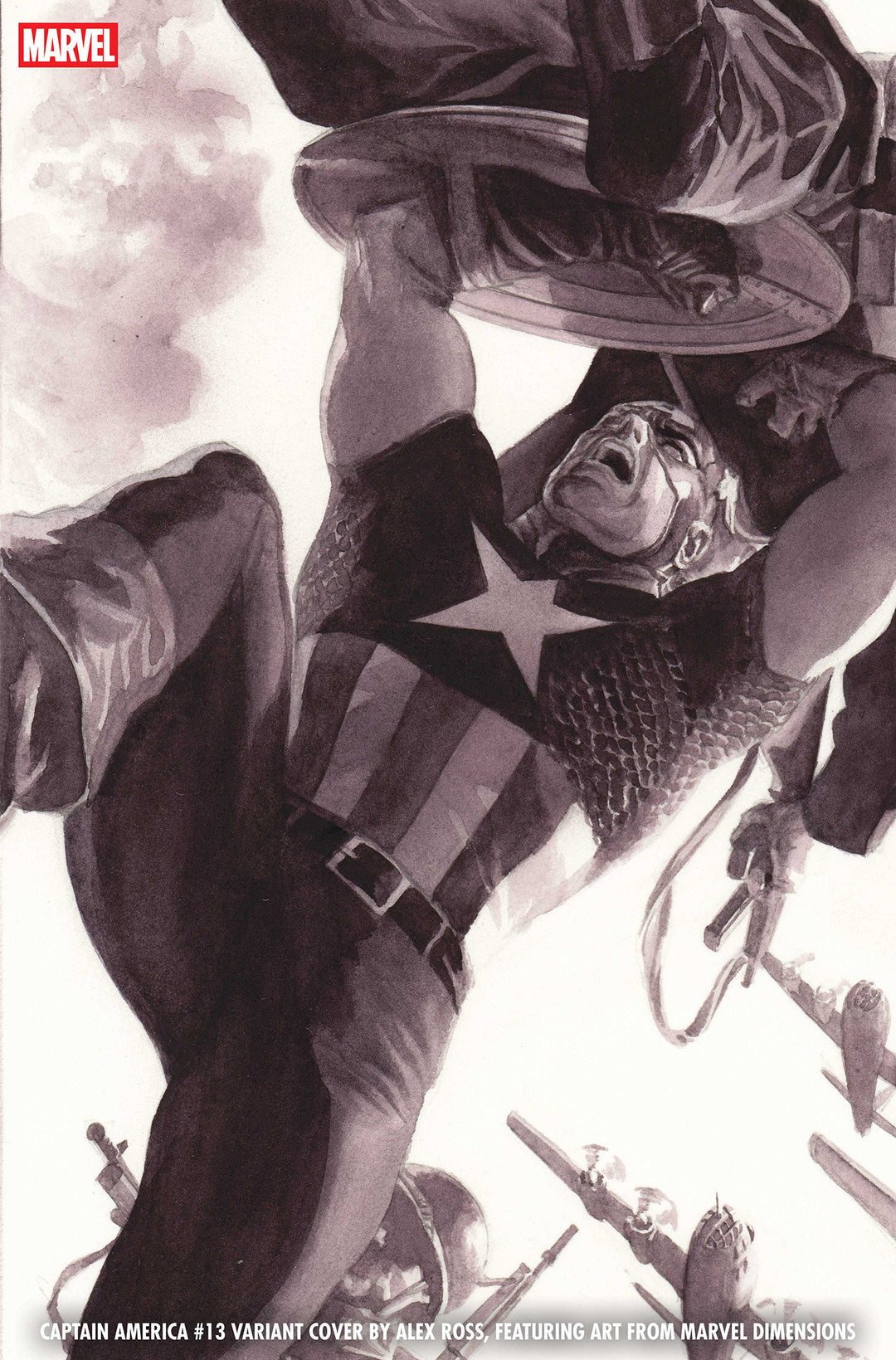 Captain America (2025) #13 [Armageddon] Alex Ross Marvel Dimensions Variant