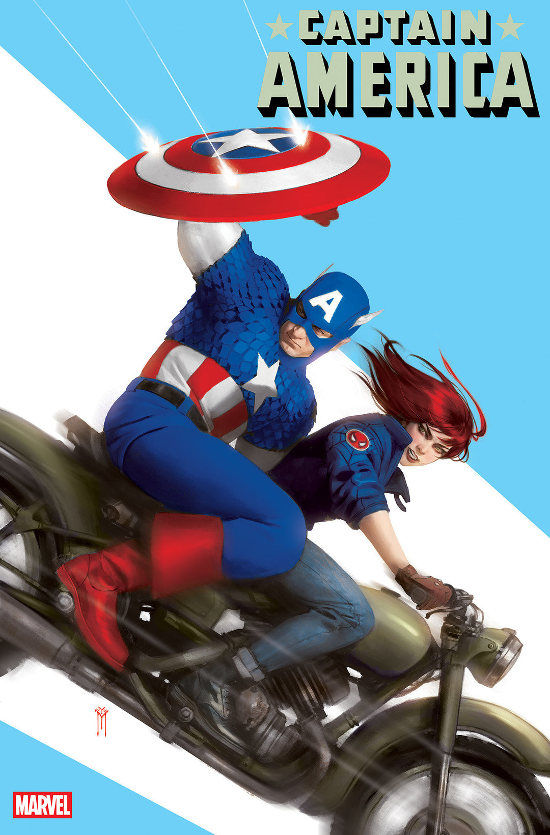 Captain America (2025) #14 [Armageddon] Miguel Mercado Mary Jane Watson Variant