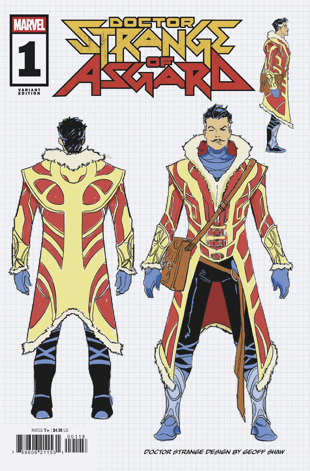 Doctor Strange Of Asgard #1 Variant (1:10) Geoff Shaw Design Edition [Doom]