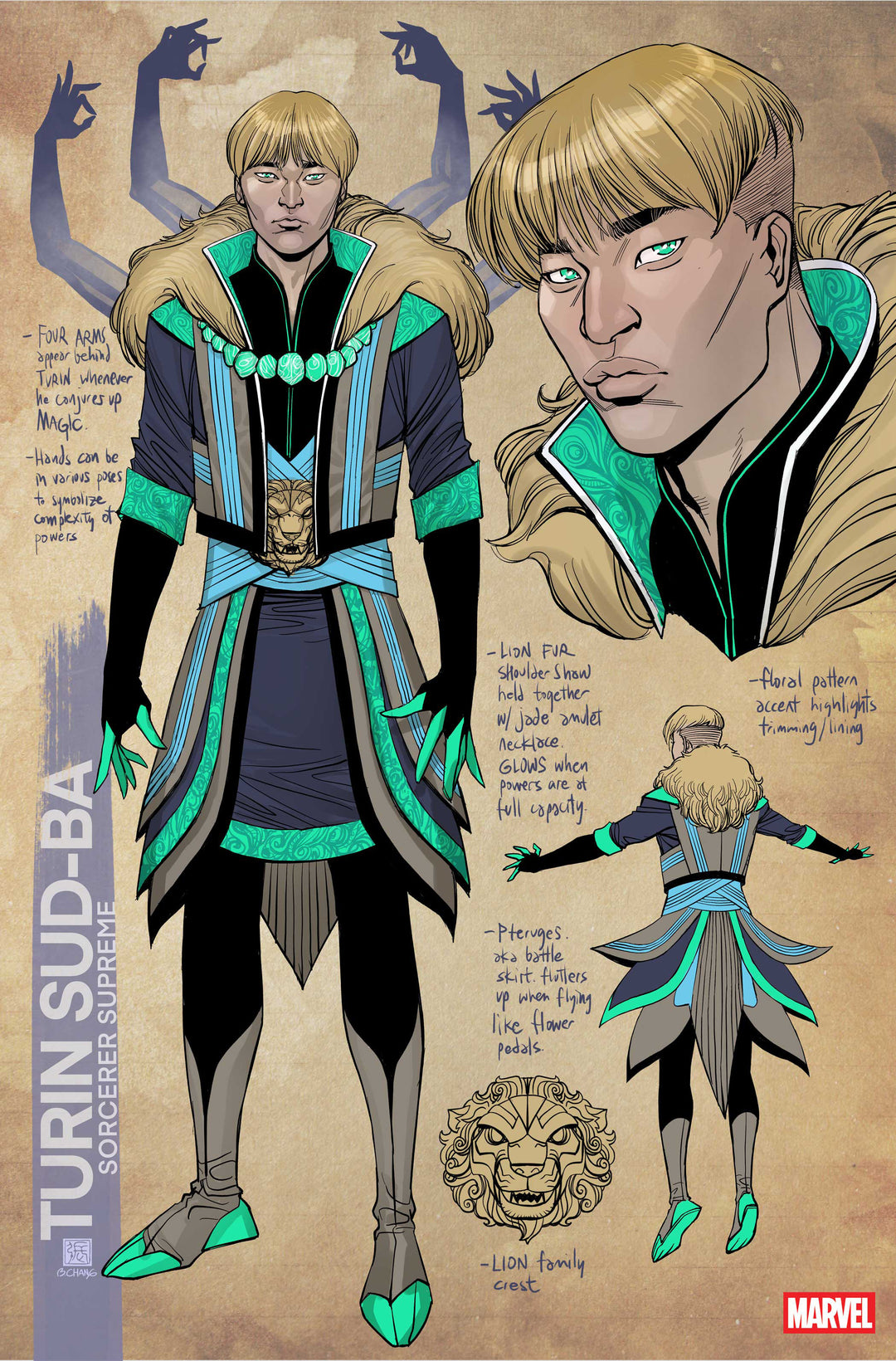 Sorcerer Supreme #7 Variant (1:10) Bernard Chang Design Variant
