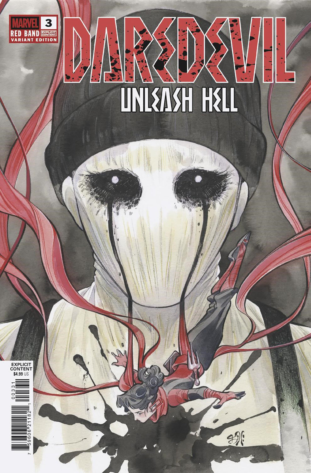 Daredevil Unleash Hell Red Band #3 Peach Momoko Variant [Polybagged]