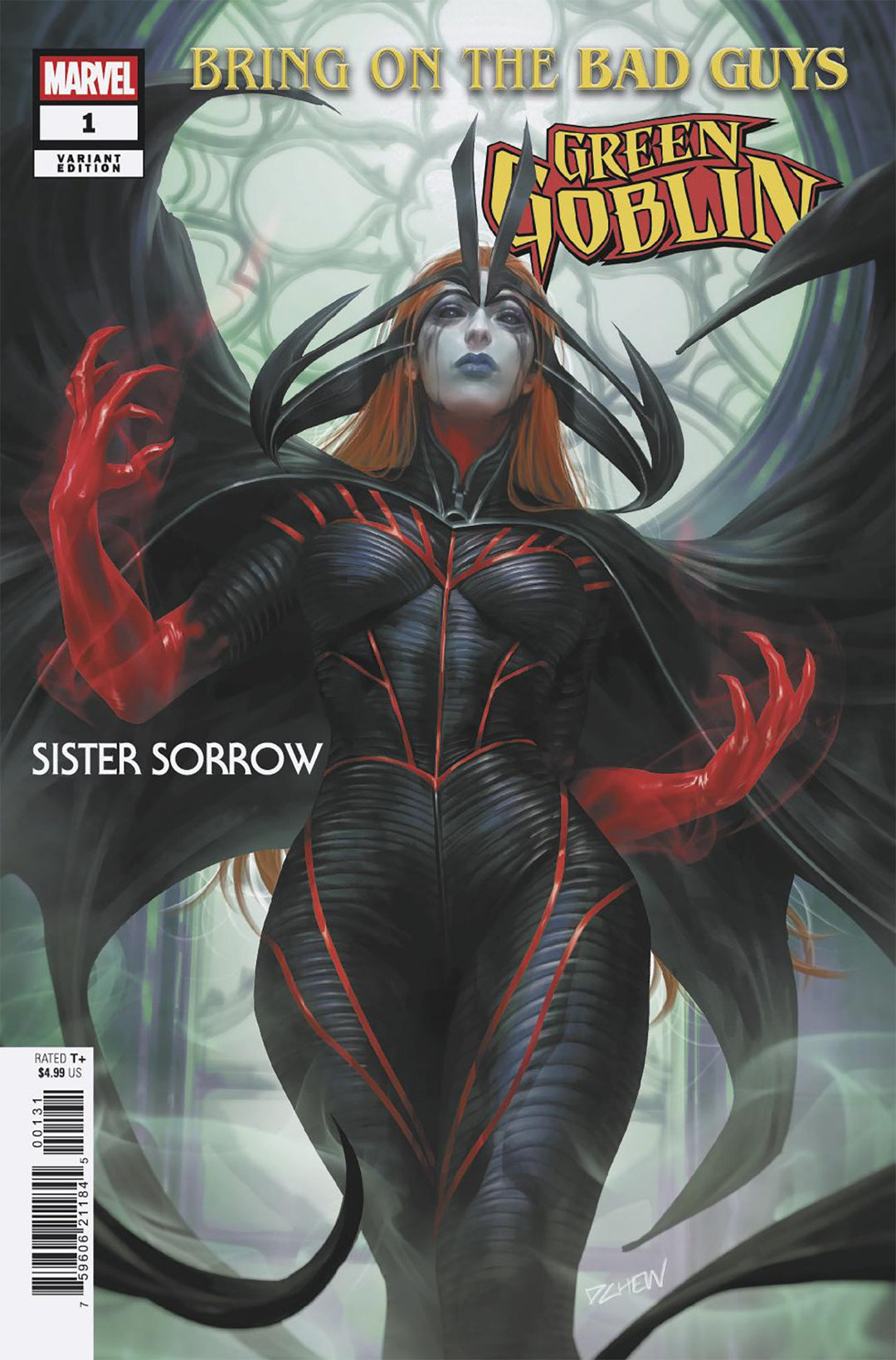 Bring On The Bad Guys Green Goblin #1 Derrick Chew Sister Sorrow Variant