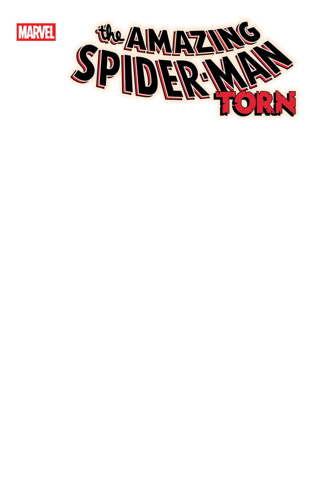 Amazing Spider-Man Torn #1 Blank Cover Variant