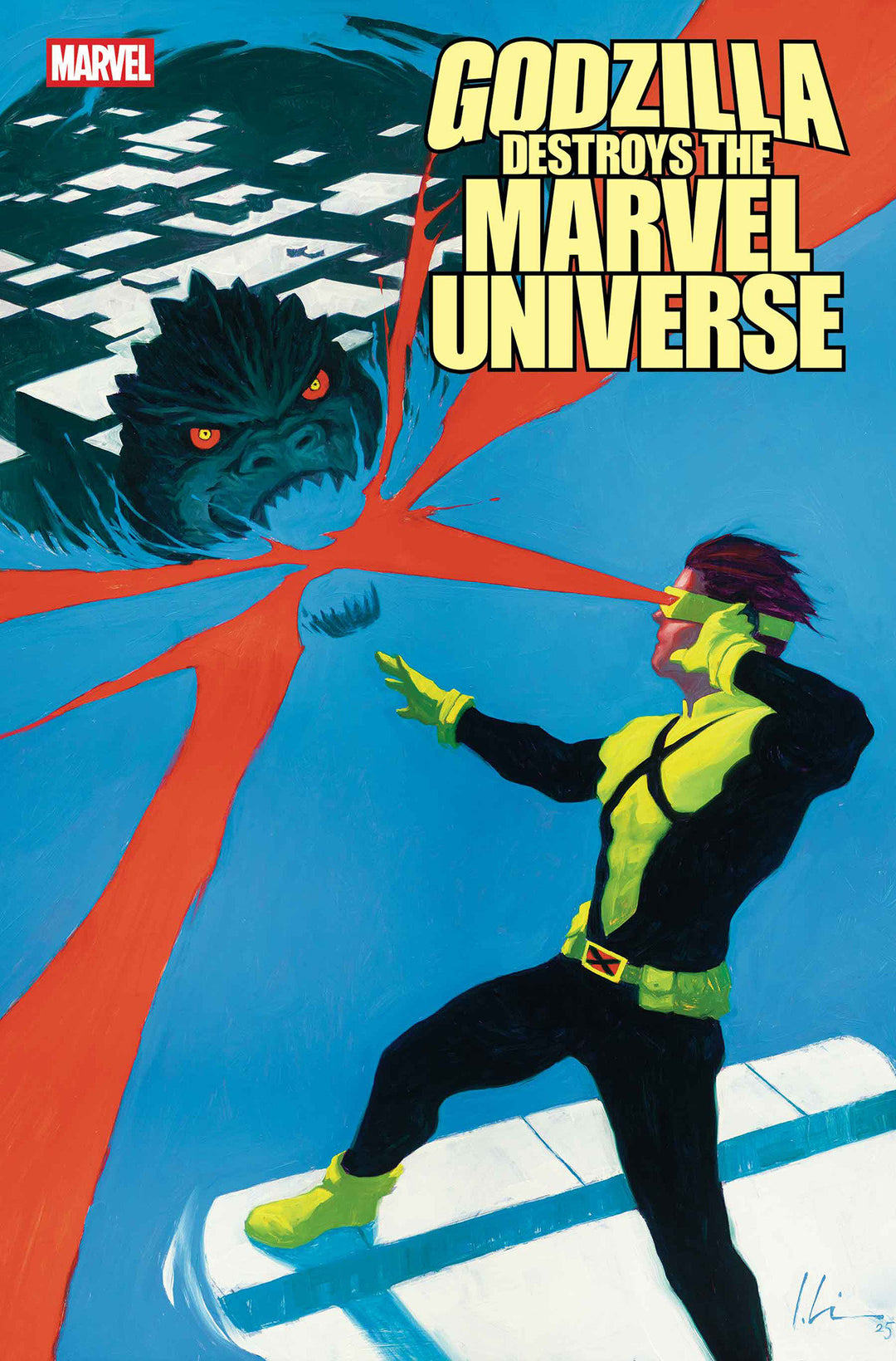 Godzilla Destroys The Marvel Universe #3 Variant (1:25) Jeremy Wilson Edition