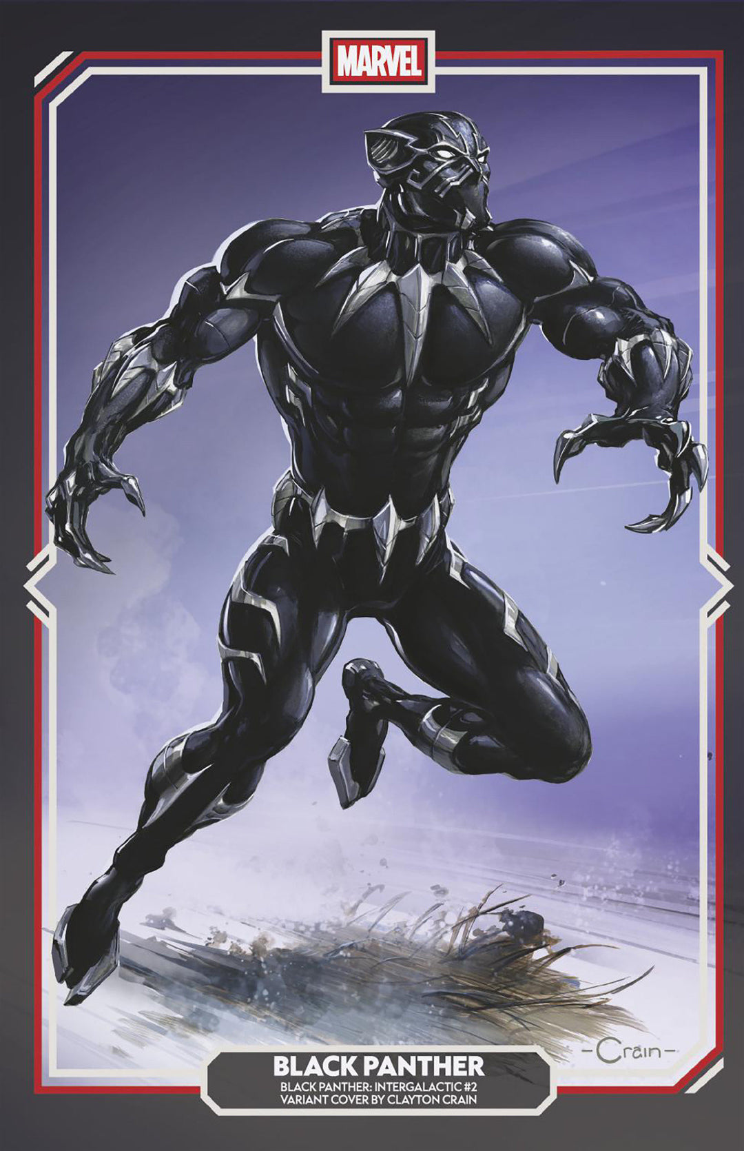 Black Panther Intergalactic #2 Clayton Crain Variant