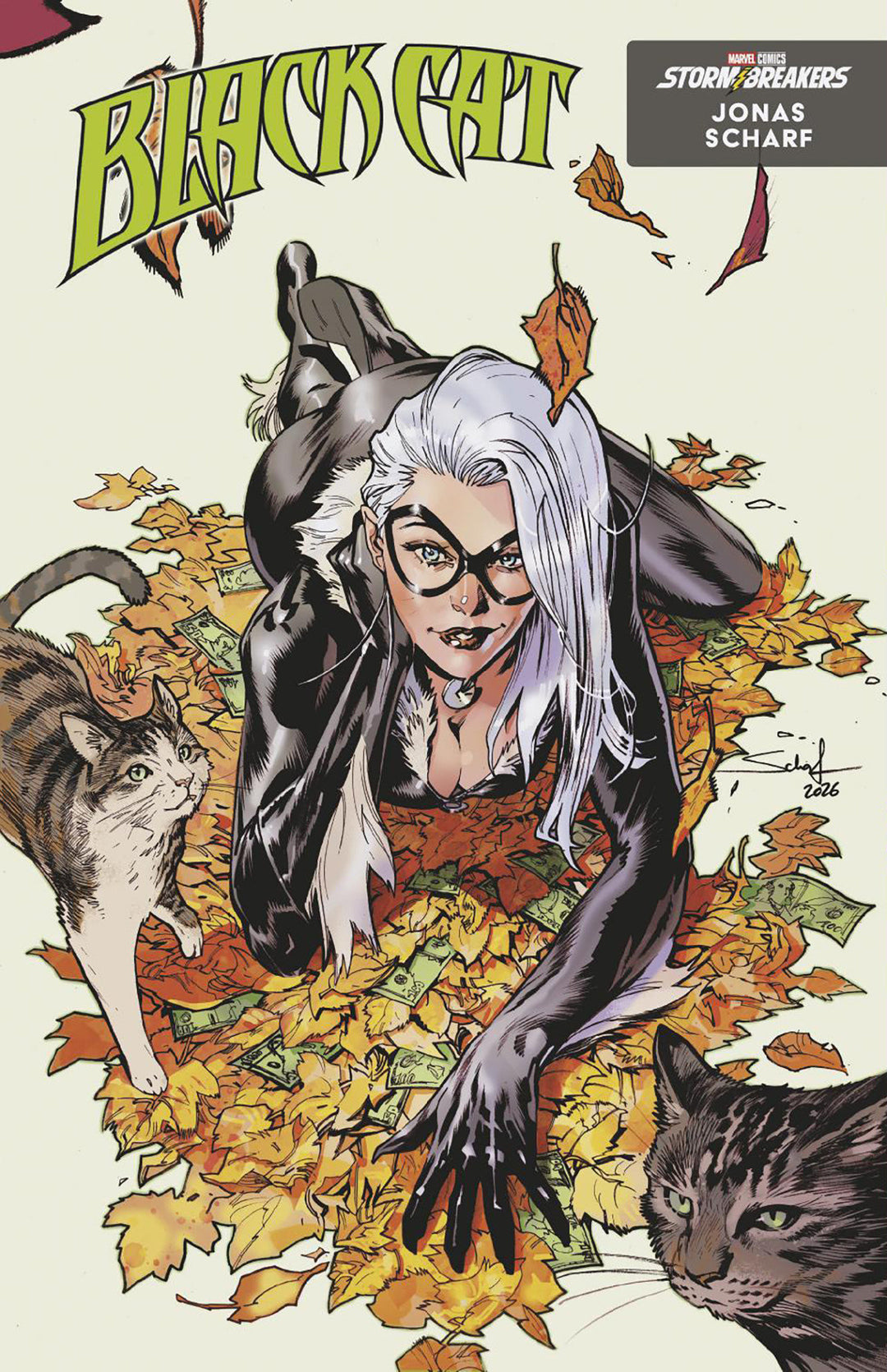 Black Cat (2025) #14 [Queen in Black] Jonas Scharf Fall Fantasies Variant