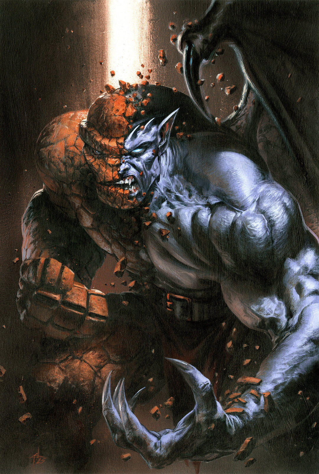 Fantastic Four Gargoyles #1 Variant (1:50) Gabriele Dell'otto Full Art Virgin Edition