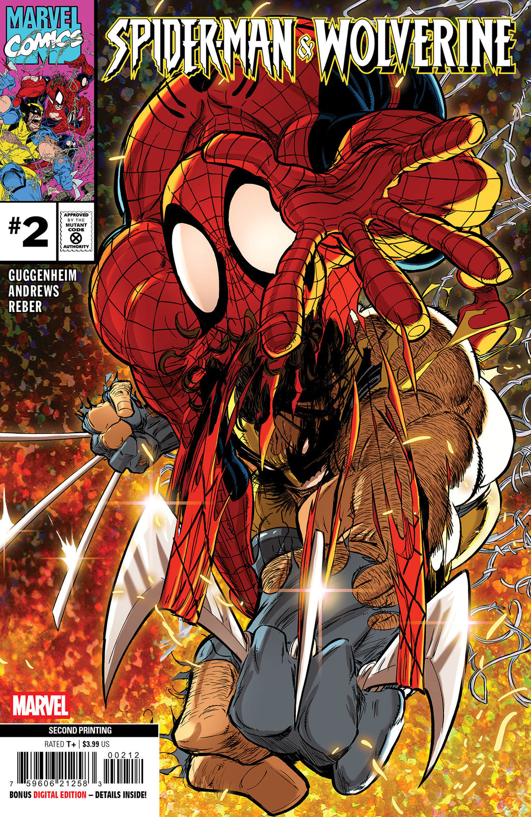 Spider-Man & Wolverine #2 Variant (2nd Print) Kaare Andrews Edition