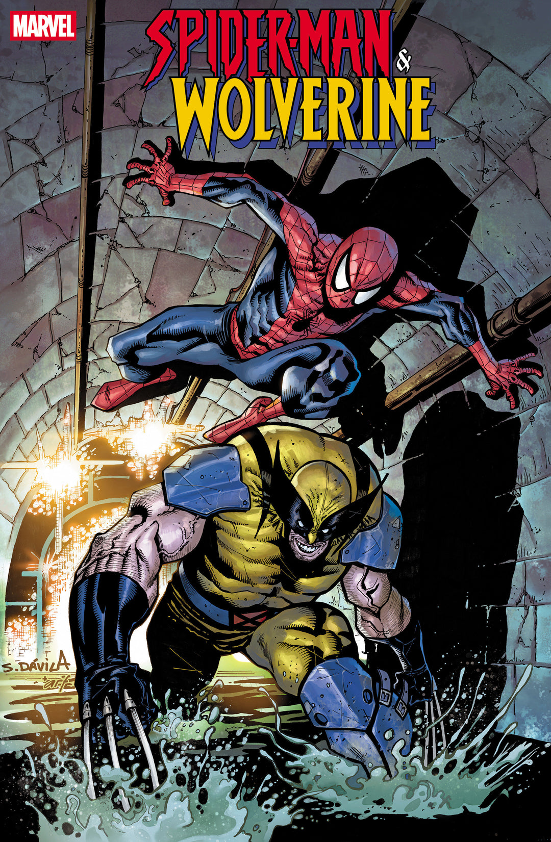 Spider-Man & Wolverine #7 Variant (1:25) Sergio Davila Edition