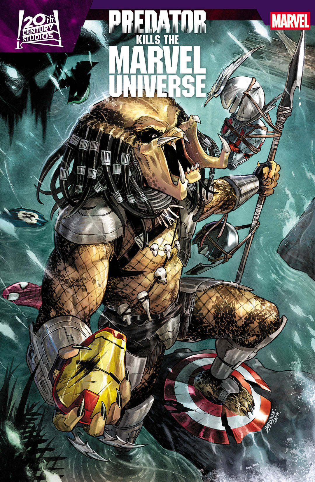 Predator Kills The Marvel Universe #1 Variant (2nd Printing) Michele Bandini Edition