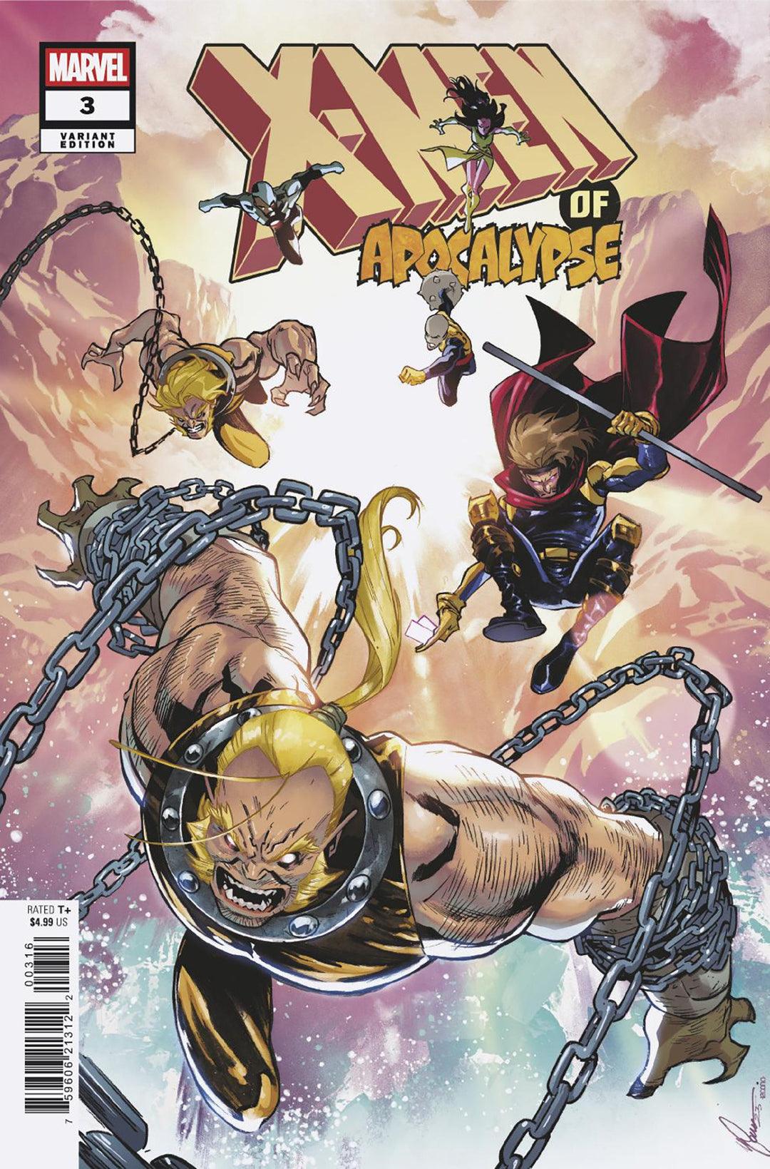 X-Men Of Apocalypse #3 Variant (1:25) Francesco Manna Edition