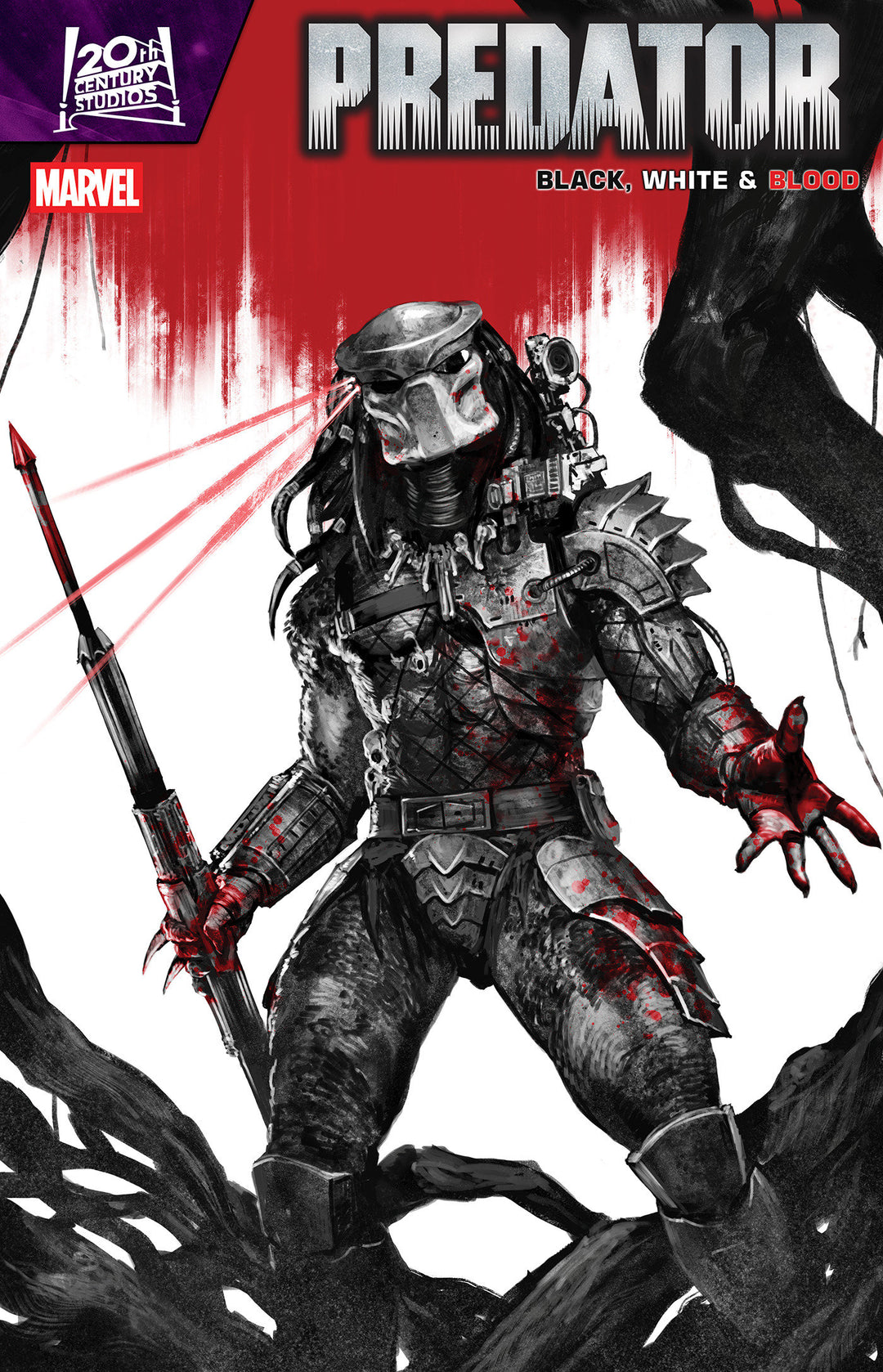 Predator Black White & Blood #2 Variant (1:25) Skan Edition