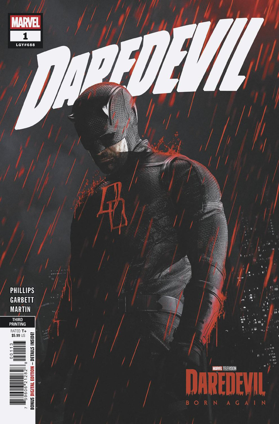 Daredevil (2026) #1 Variant (3rd Printing) Marvel Television Edition