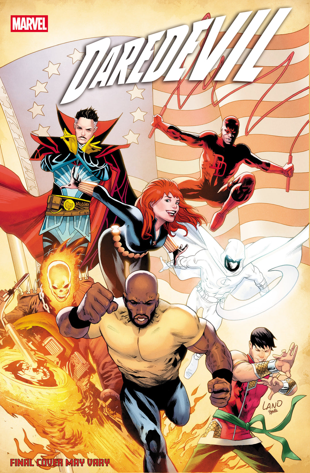 Daredevil (2026) #1 Greg Land 250th Homage Variant
