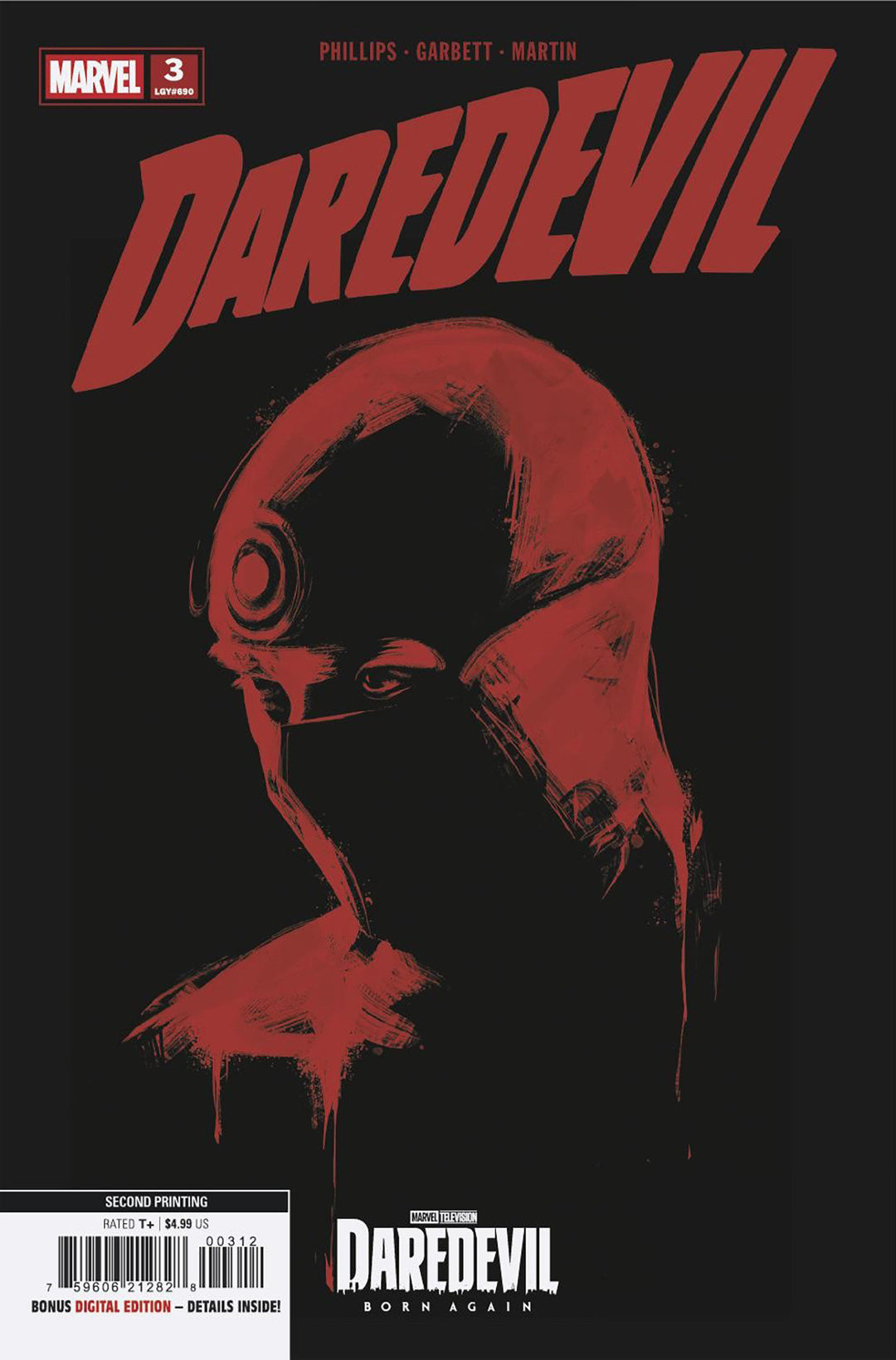 Daredevil (2026) #3 Variant (2nd Printing) Marvel Television Edition