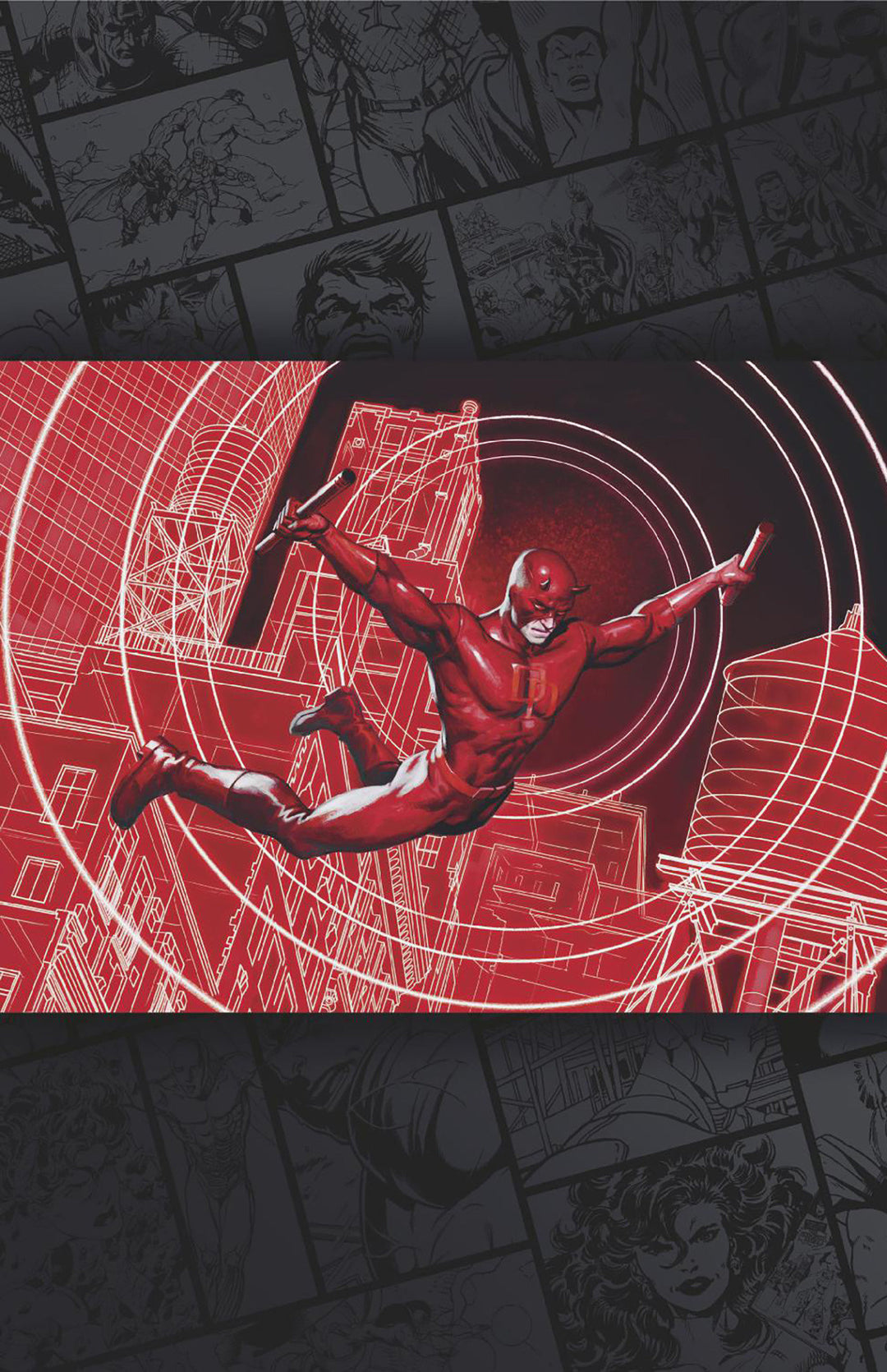 Daredevil #4 1:50 Classified Artist Magic: The Gathering Full Art Virgin Variant