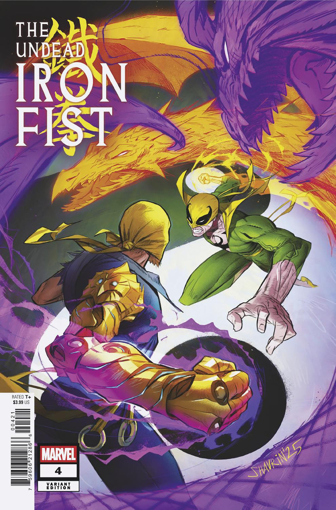 Undead Iron Fist #4 Ivan Shavrin Variant