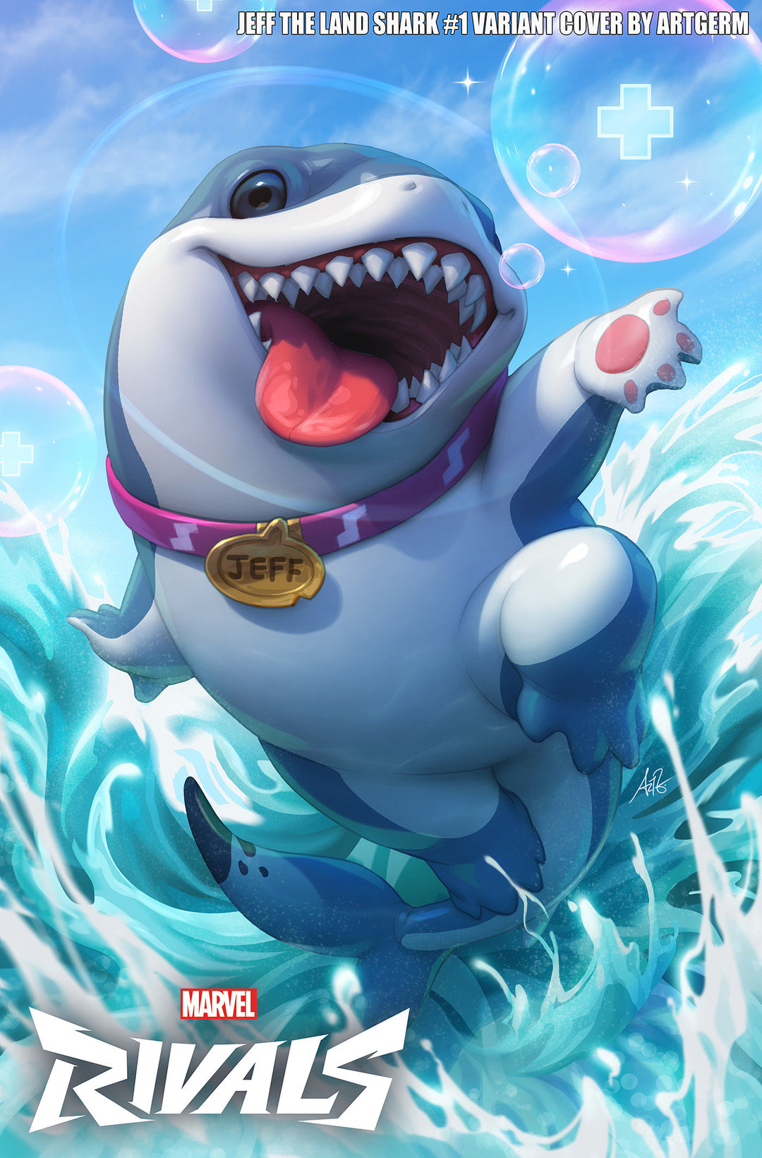 Jeff The Land Shark #1 Artgerm Marvel Rivals Variant (Out of Print)