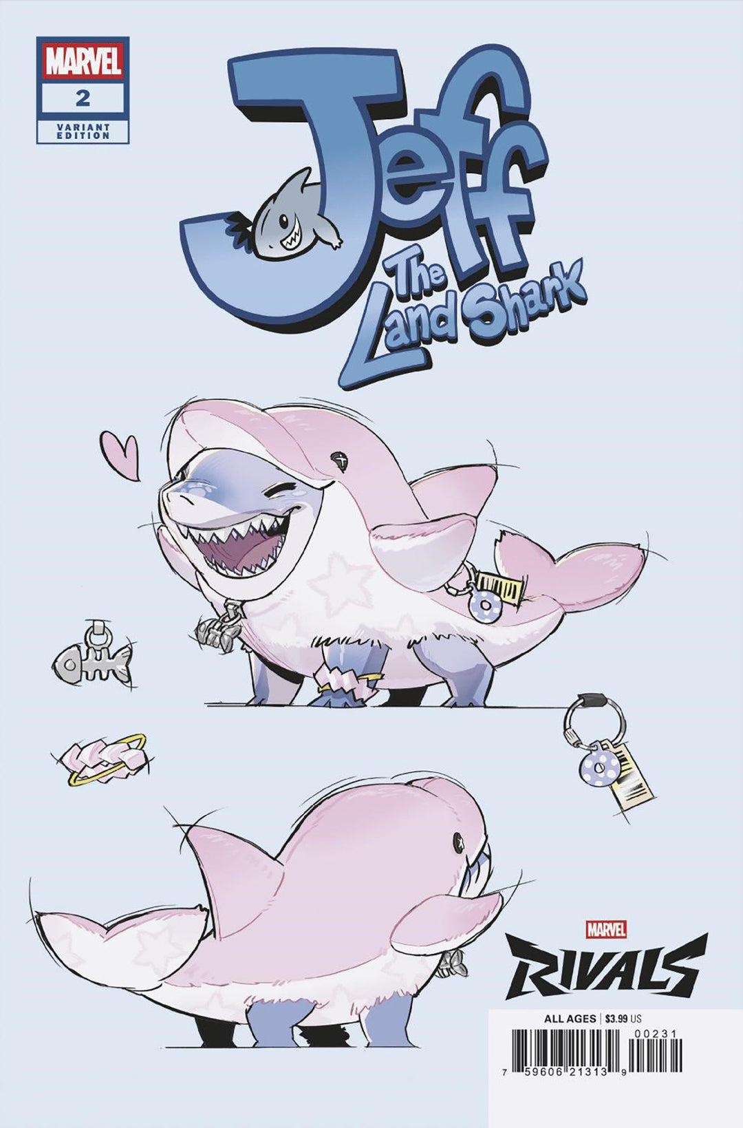 Jeff The Land Shark #2 Netease Games Marvel Rivals Variant (Out of Print)