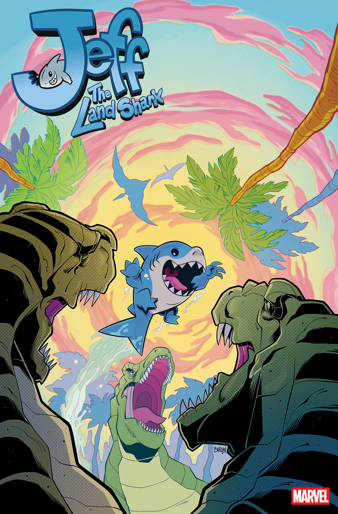 Jeff The Land Shark #4 Variant (1:25) Dave Bardin Edition
