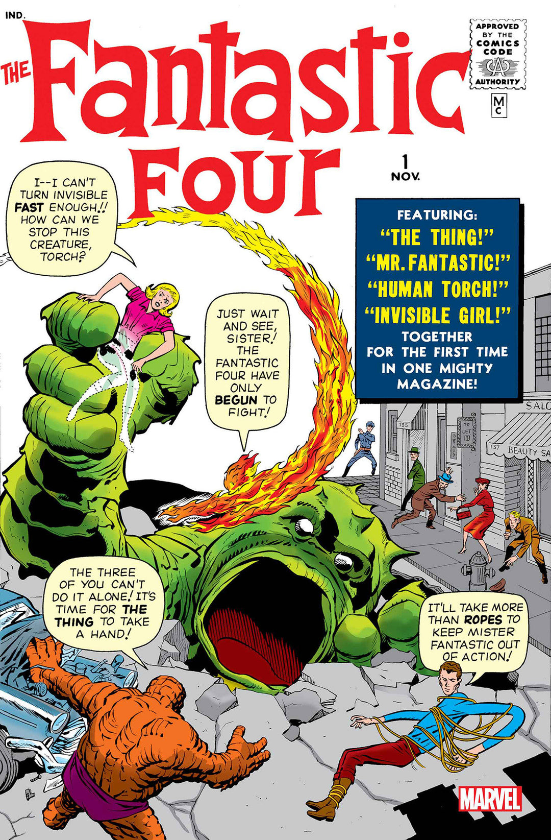 Fantastic Four (1961) #1 Facsimile Edition [New Printing 2]