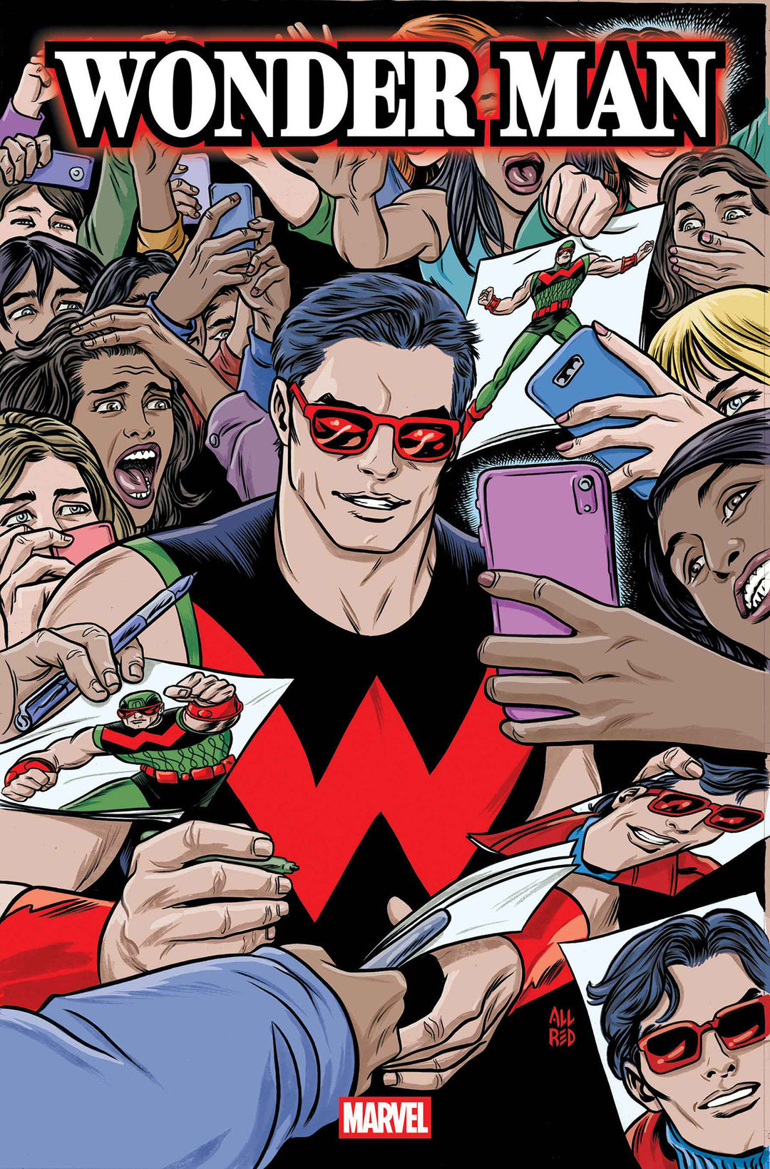 Wonder Man (2026) #2 Variant (1:25) Mike Allred Edition