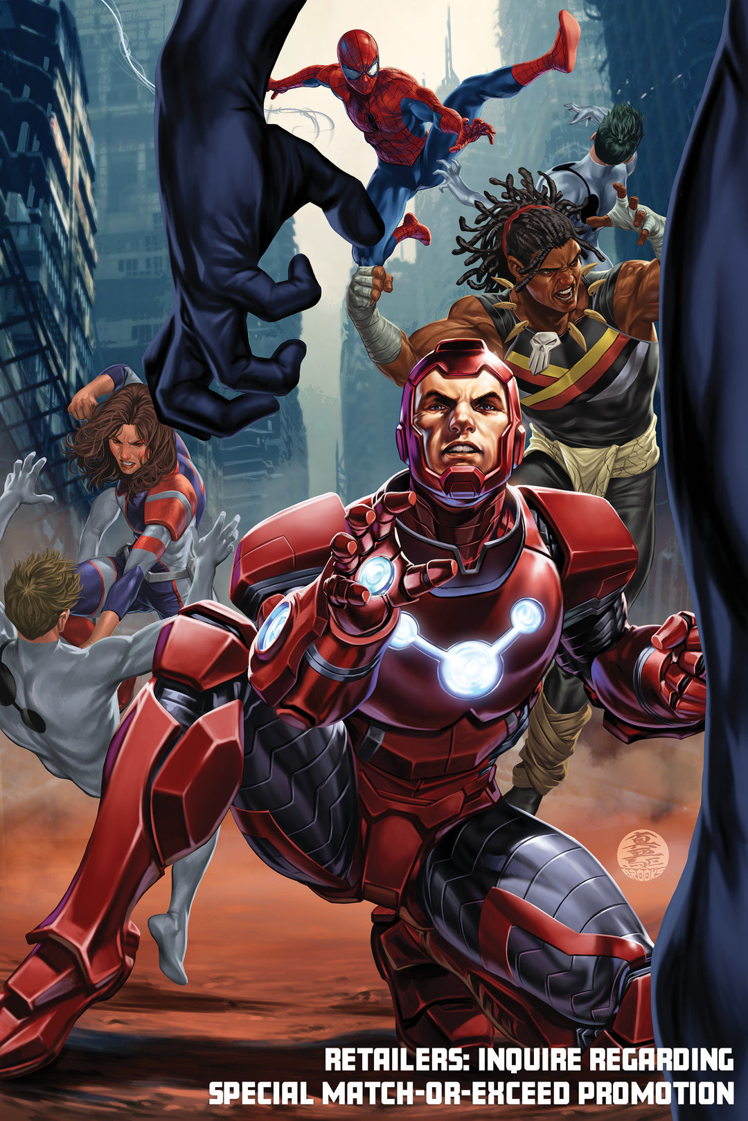 Ultimate Endgame #2 Variant (1:100) Mark Brooks Full Art Virgin Edition