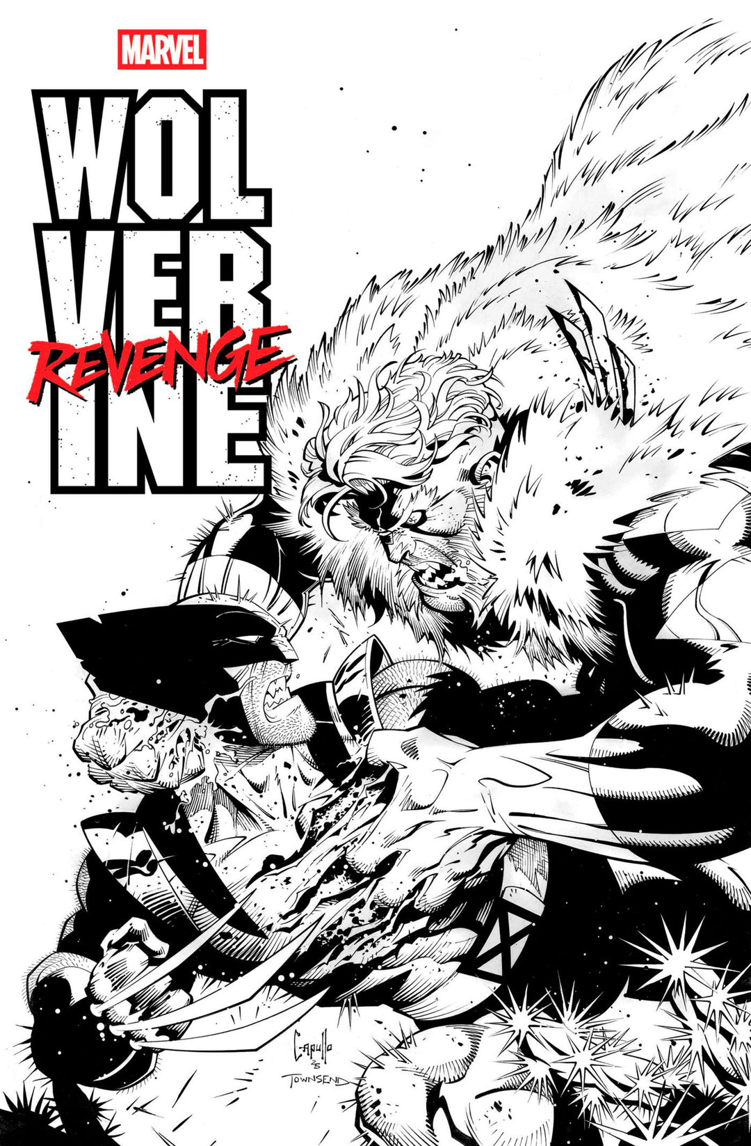 Wolverine Revenge Red Band Raw Black & White Edition #2 [Polybagged]