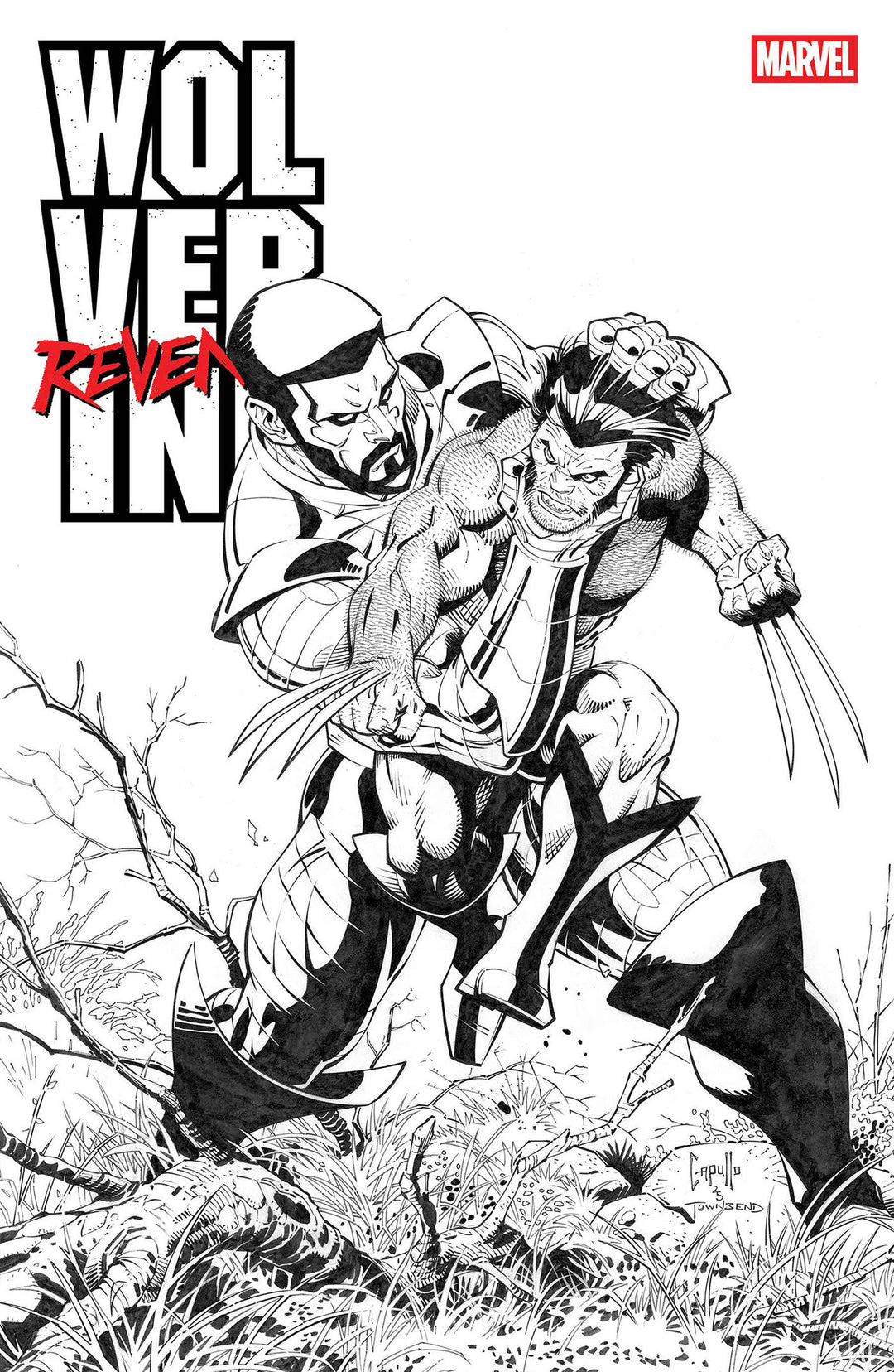Wolverine Revenge Red Band Raw Black & White Edition #3 [Polybagged]