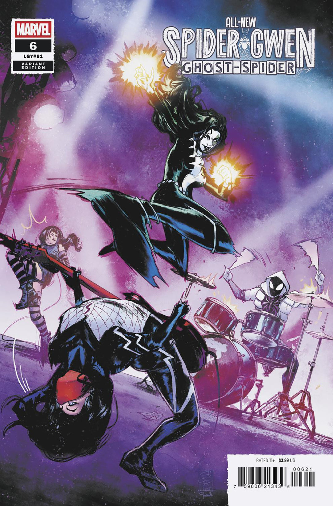 All-New Spider-Gwen The Ghost-Spider #6 Zulema Scotto Lavina Variant