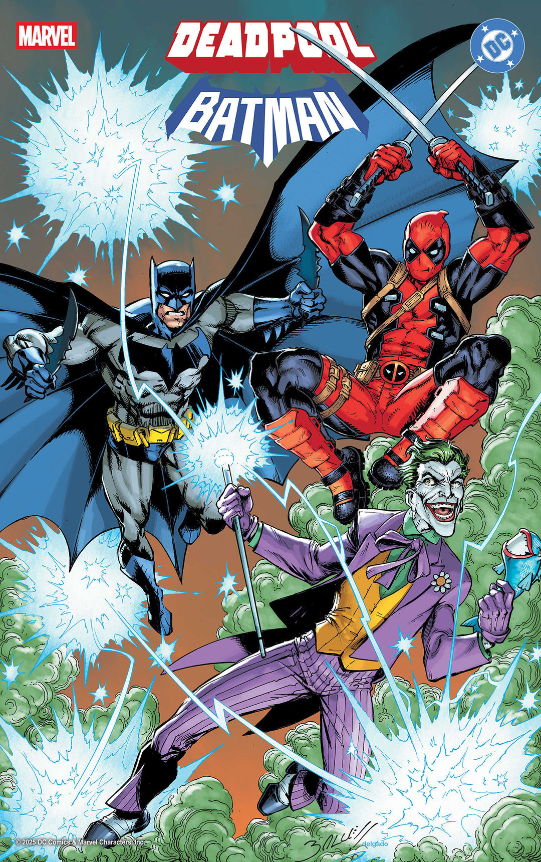 Marvel/DC: Deadpool/Batman #1 Mark Bagley Foil Variant (PRE-ORDER)
