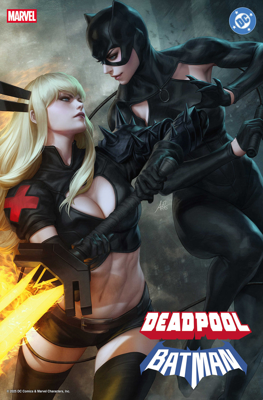 Marvel/DC: Deadpool/Batman #1 Artgerm Variant (PRE-ORDER)