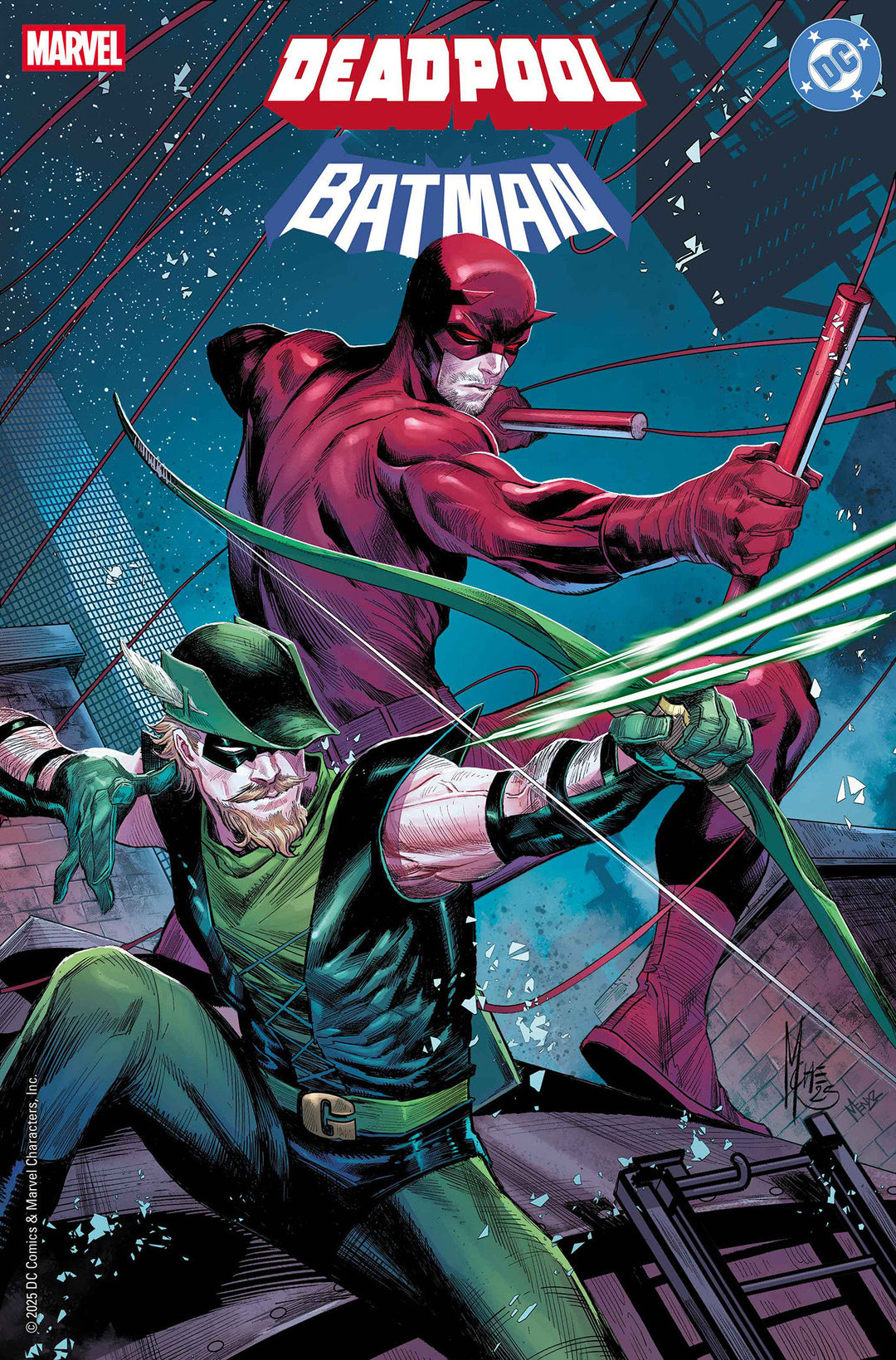 Marvel/DC: Deadpool/Batman #1 Marco Checchetto Variant (PRE-ORDER)