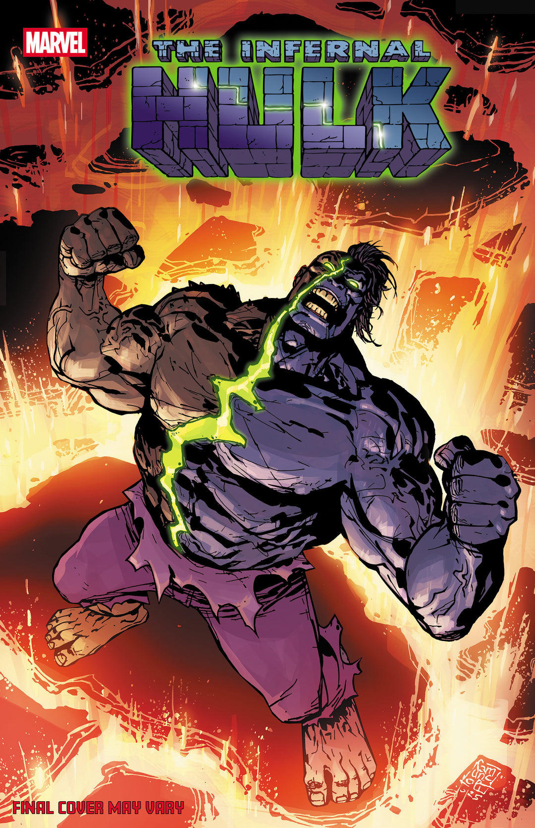 Infernal Hulk #5 Variant (1:25) Giuseppe Camuncoli Edition